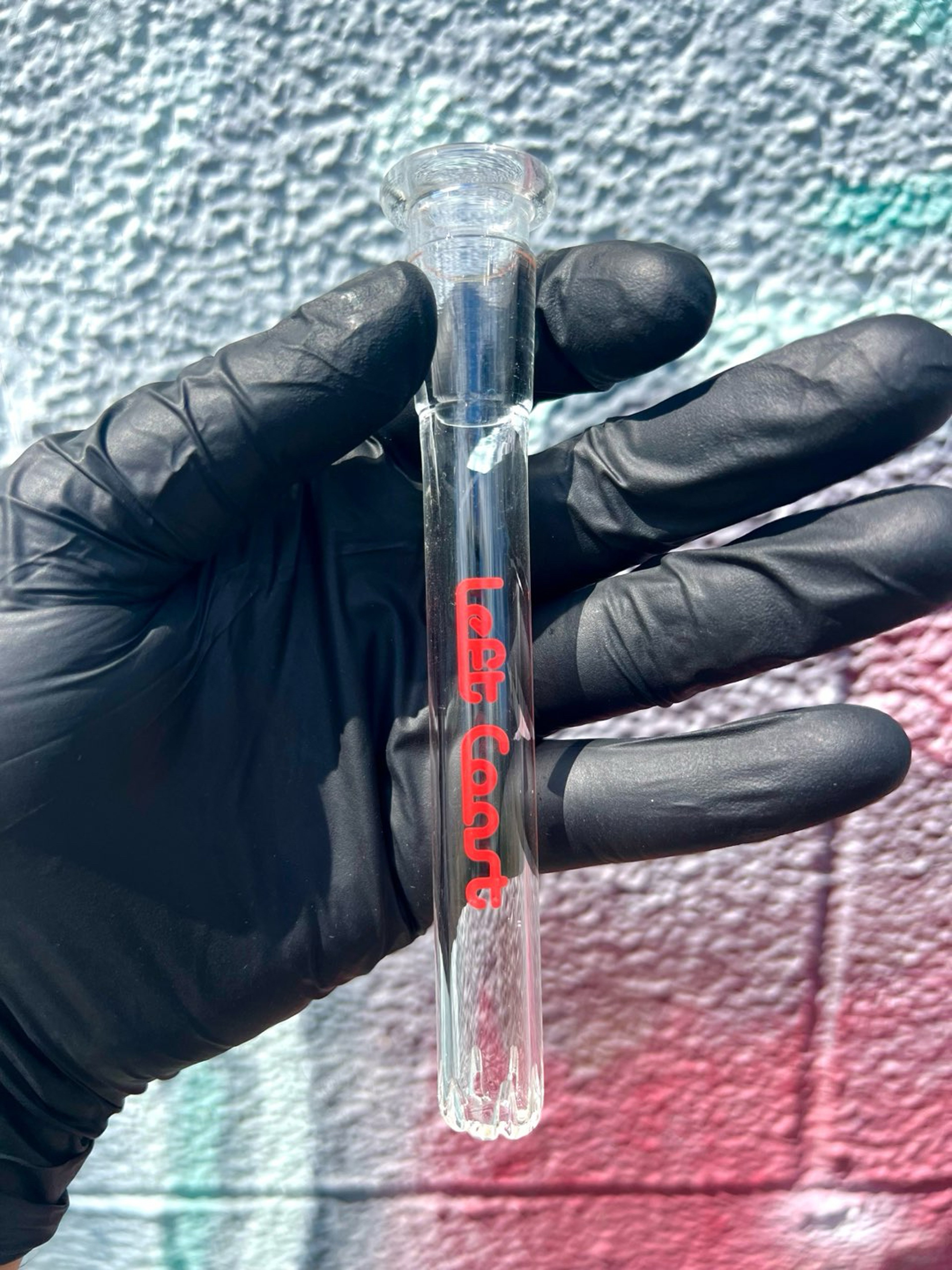 Left Coast Red Downstem 14mm 5.5” image 0