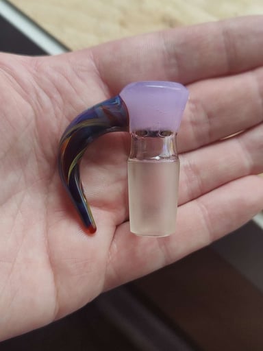 Preview pic of Backhome Purple satin Ap slide