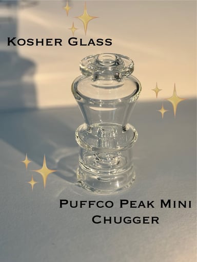 Preview pic of **NEW Kosher Glass Puffco Peak Mini Chugger**
