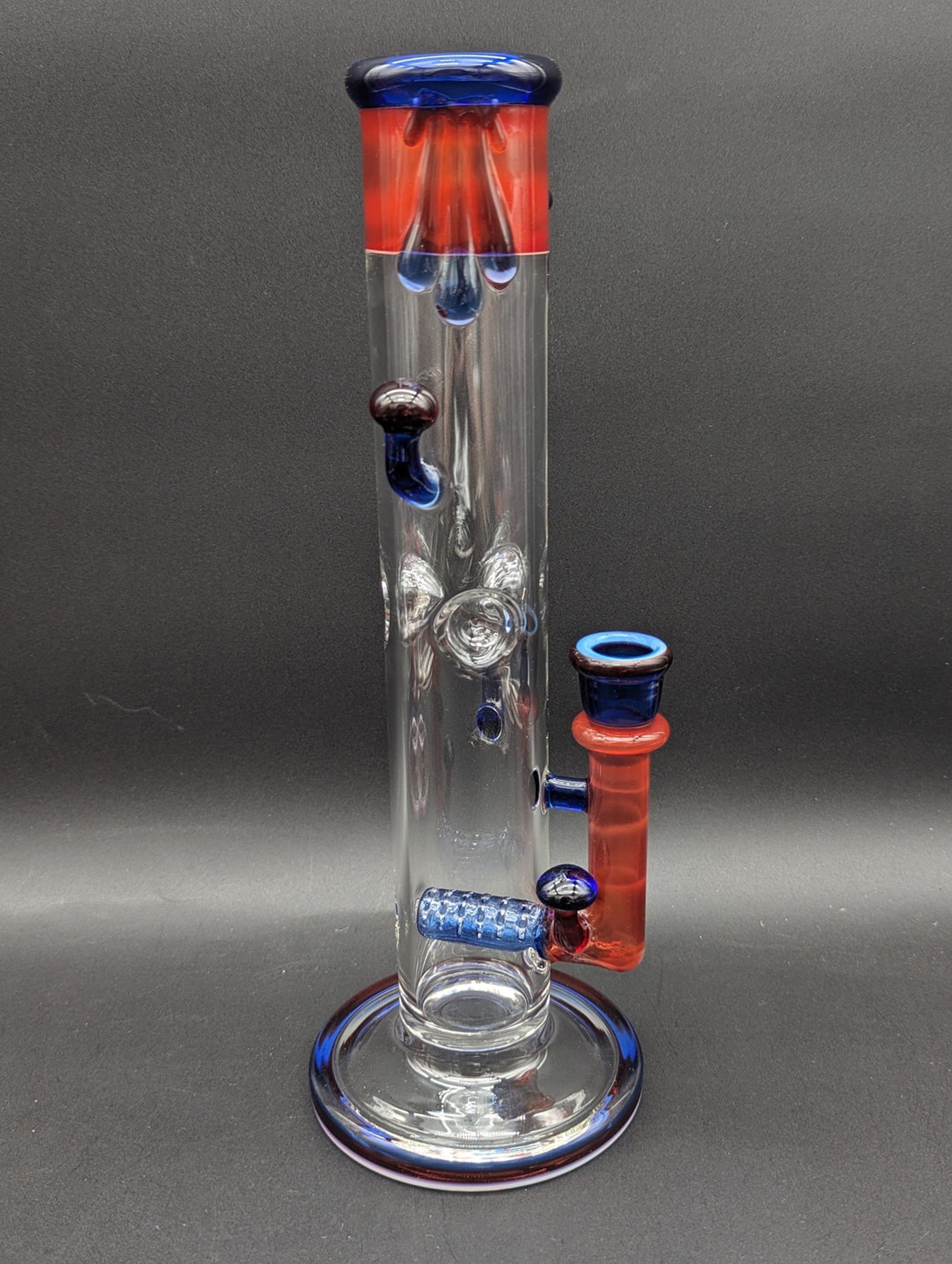 Preview pic of UZZI GLASS GRIDDED MUSHROOM TUBE
