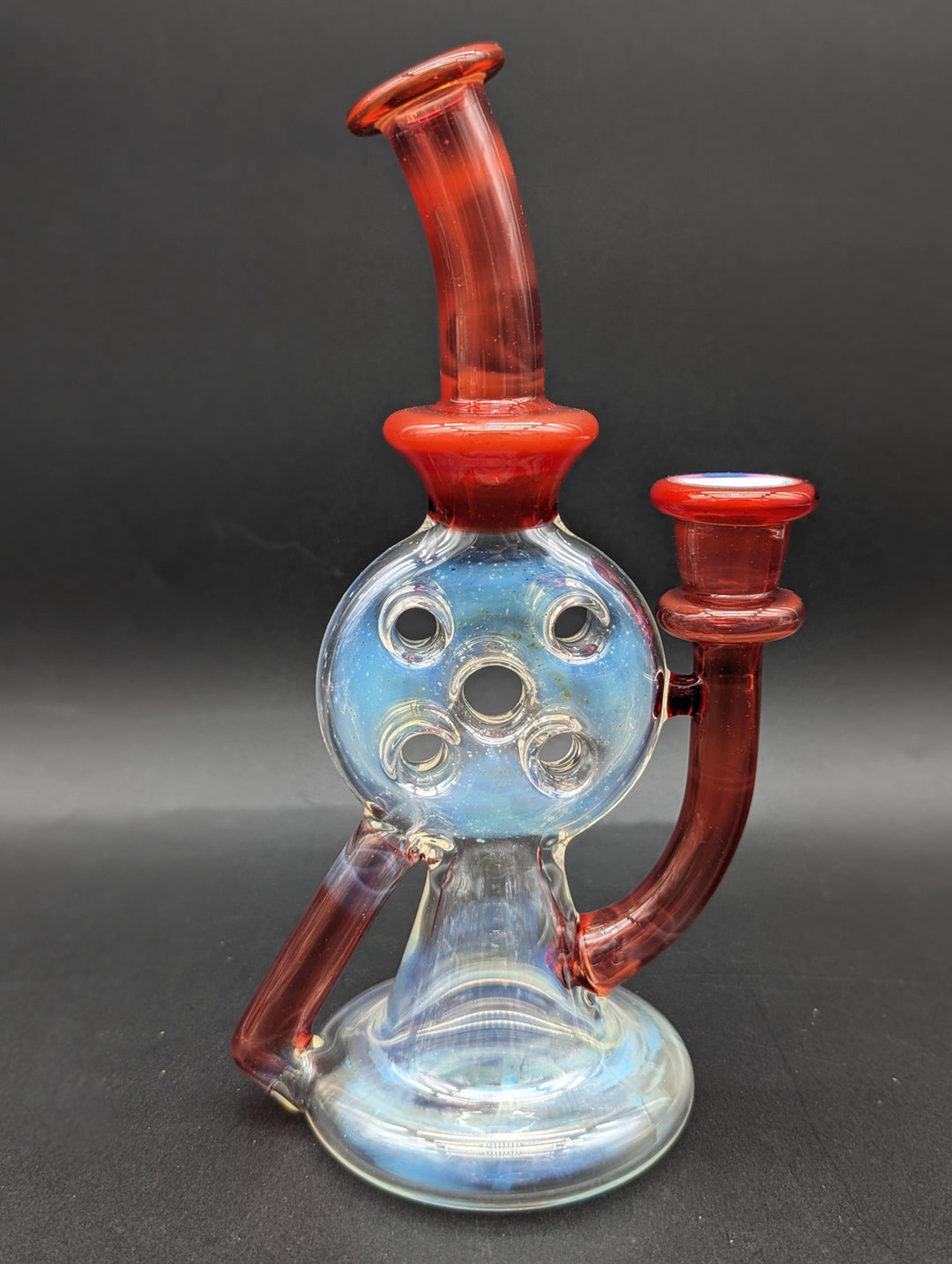 UZZI GLASS FUMED SWISS RECYCLER image 0