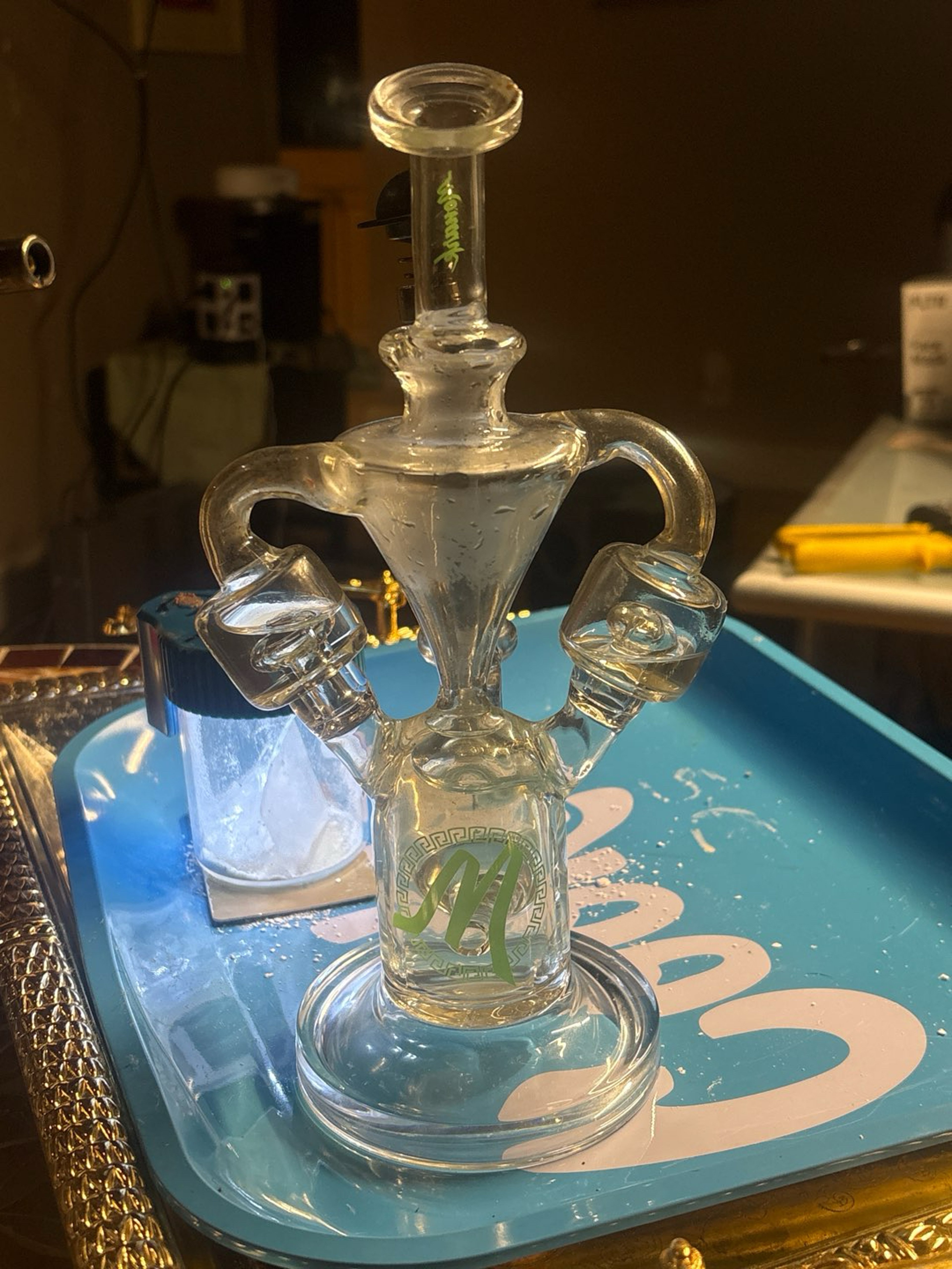 Preview pic of Monarch double bell perc recycler