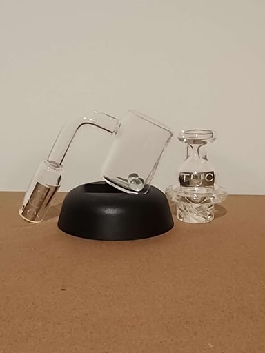 Preview pic of *No Display*TYC Silver 14/90 Quartz Banger Set***Free Shipping***