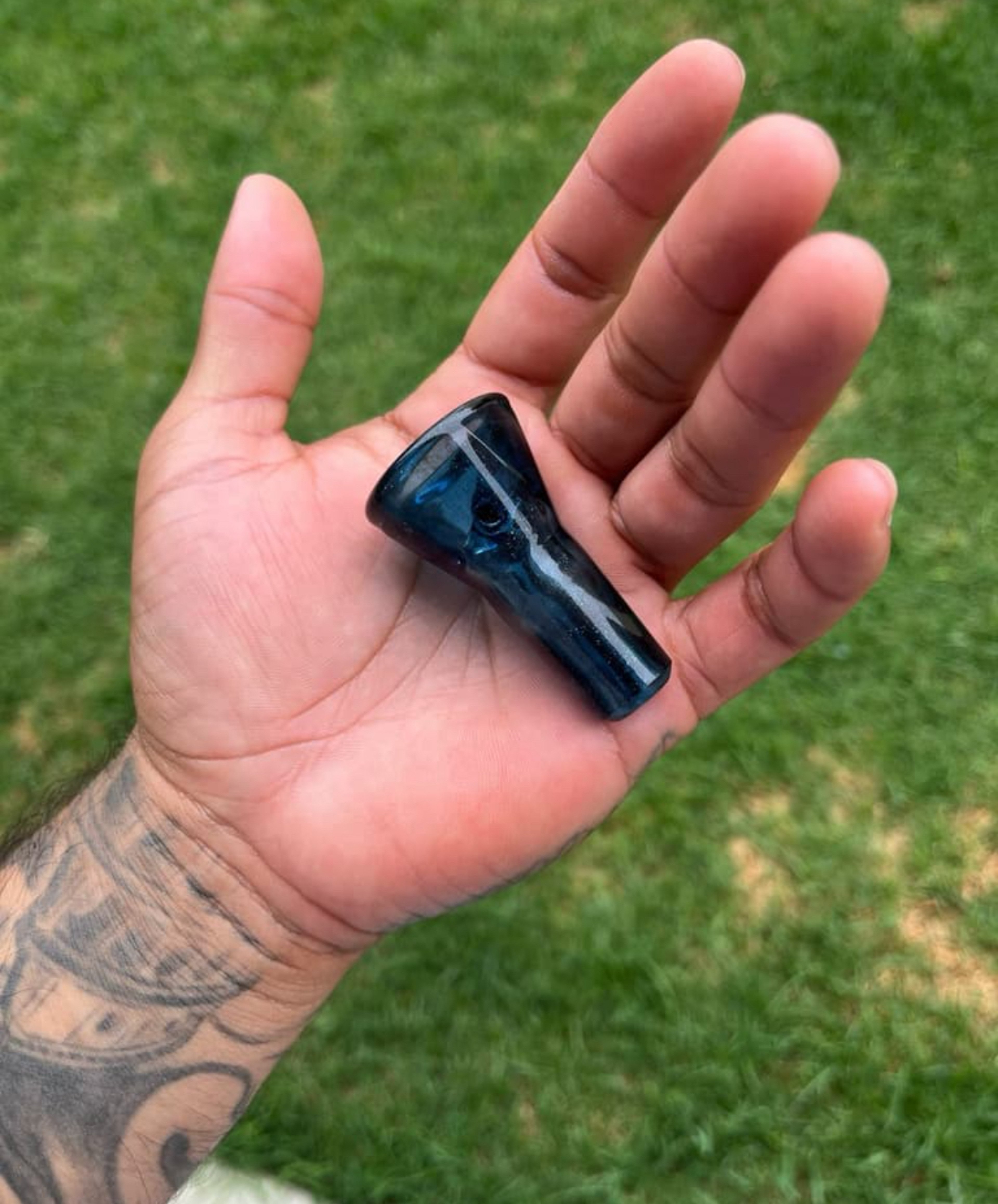 Preview pic of Fully worked blue stardust slide
