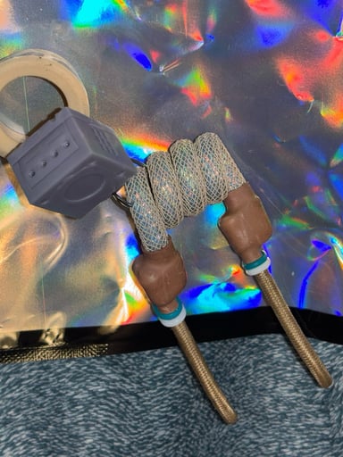 Preview pic of tuff tether + charm+sleeve