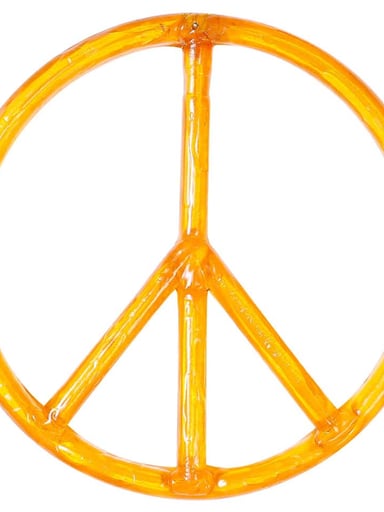Preview pic of Vintage Acrylic Peace Sign