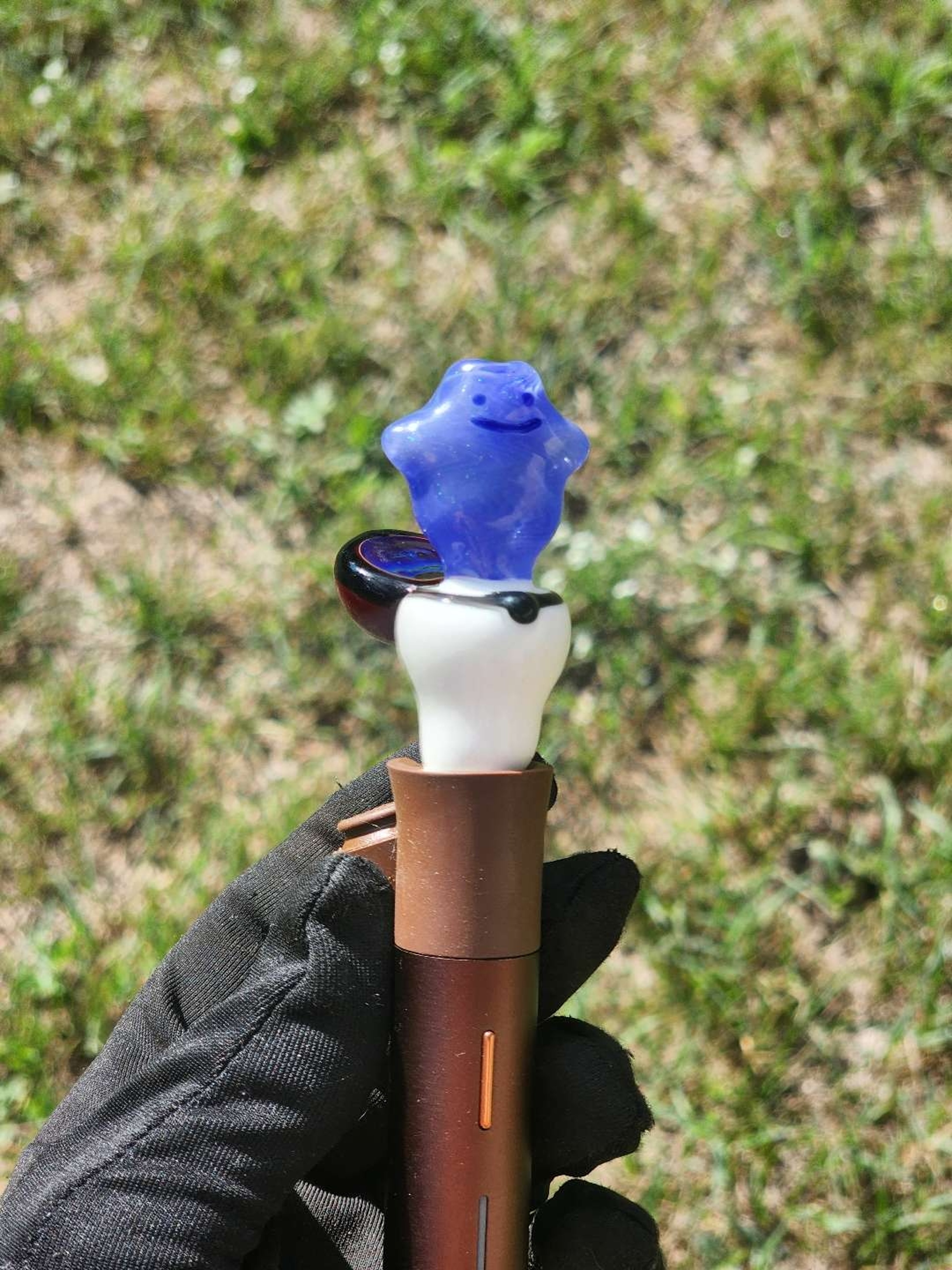 Preview pic of Shiny ditto pivot top collab with @rainorshineglass