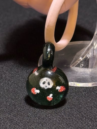 Preview pic of Panda Mushroom Pendant