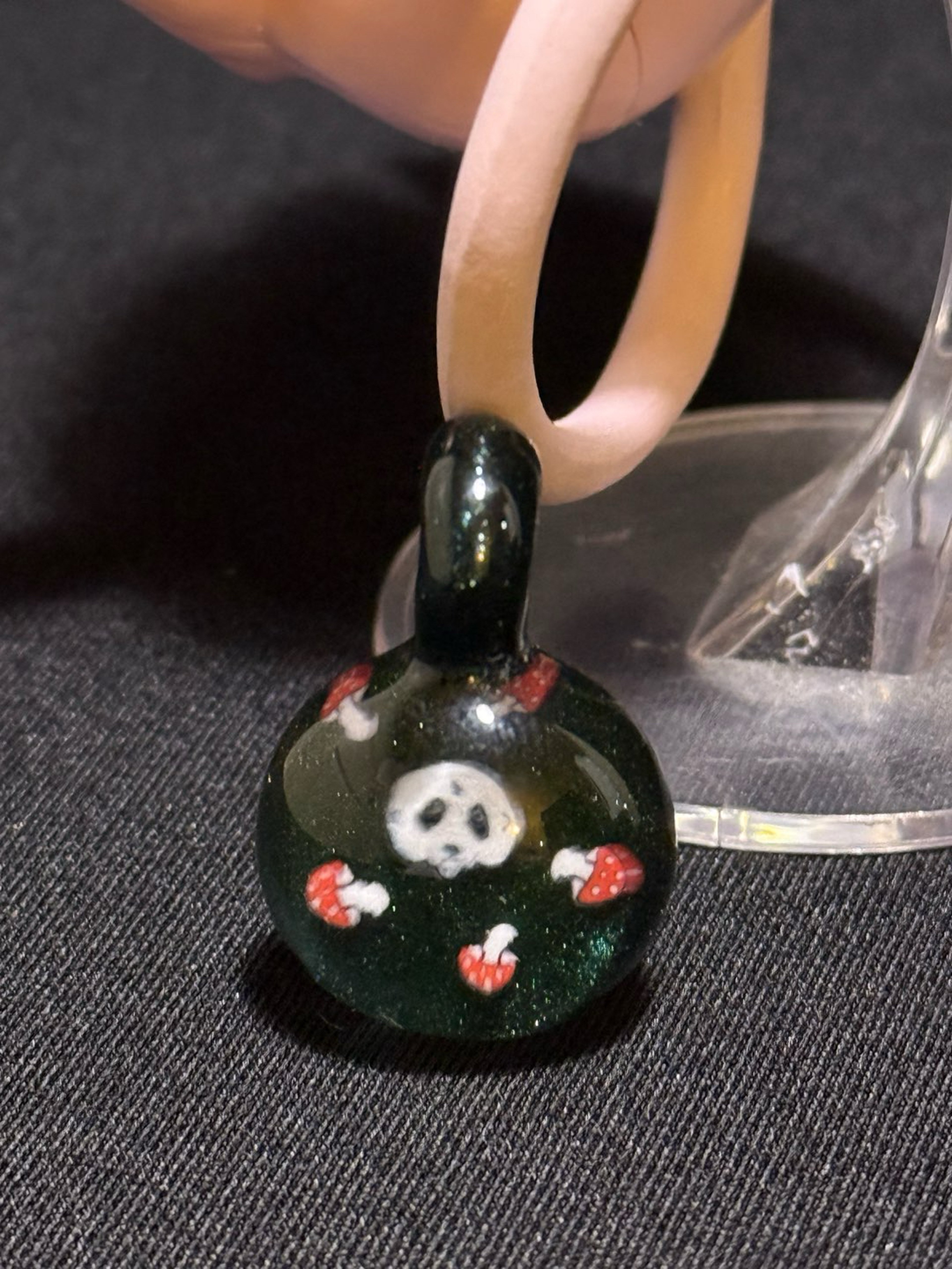 Preview pic of Panda Mushroom Pendant