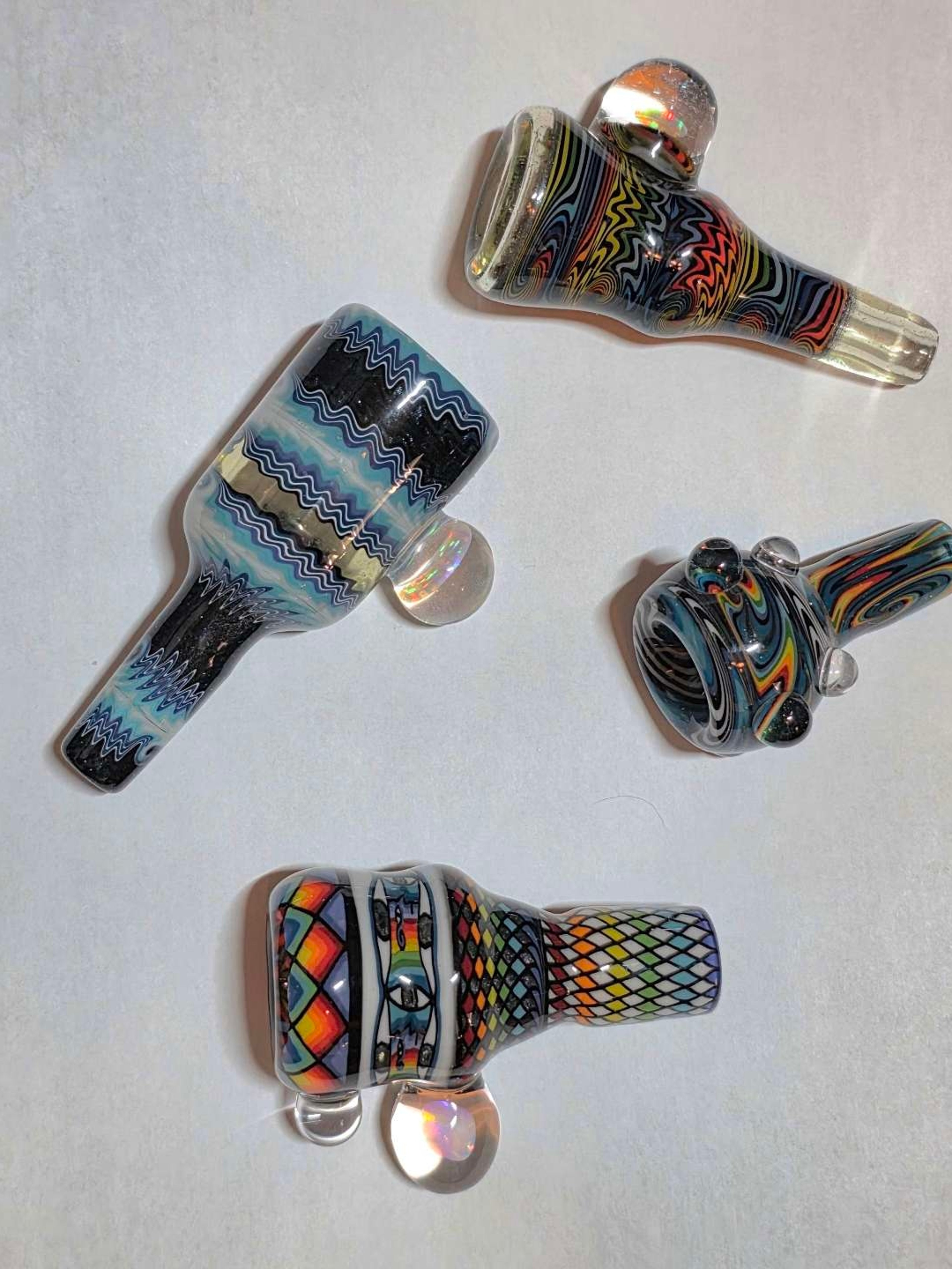 Preview pic of Kevin Murray 18mm, Baker The Glassmaker 14mm, Pajay 14mm, PeeJ 14mm