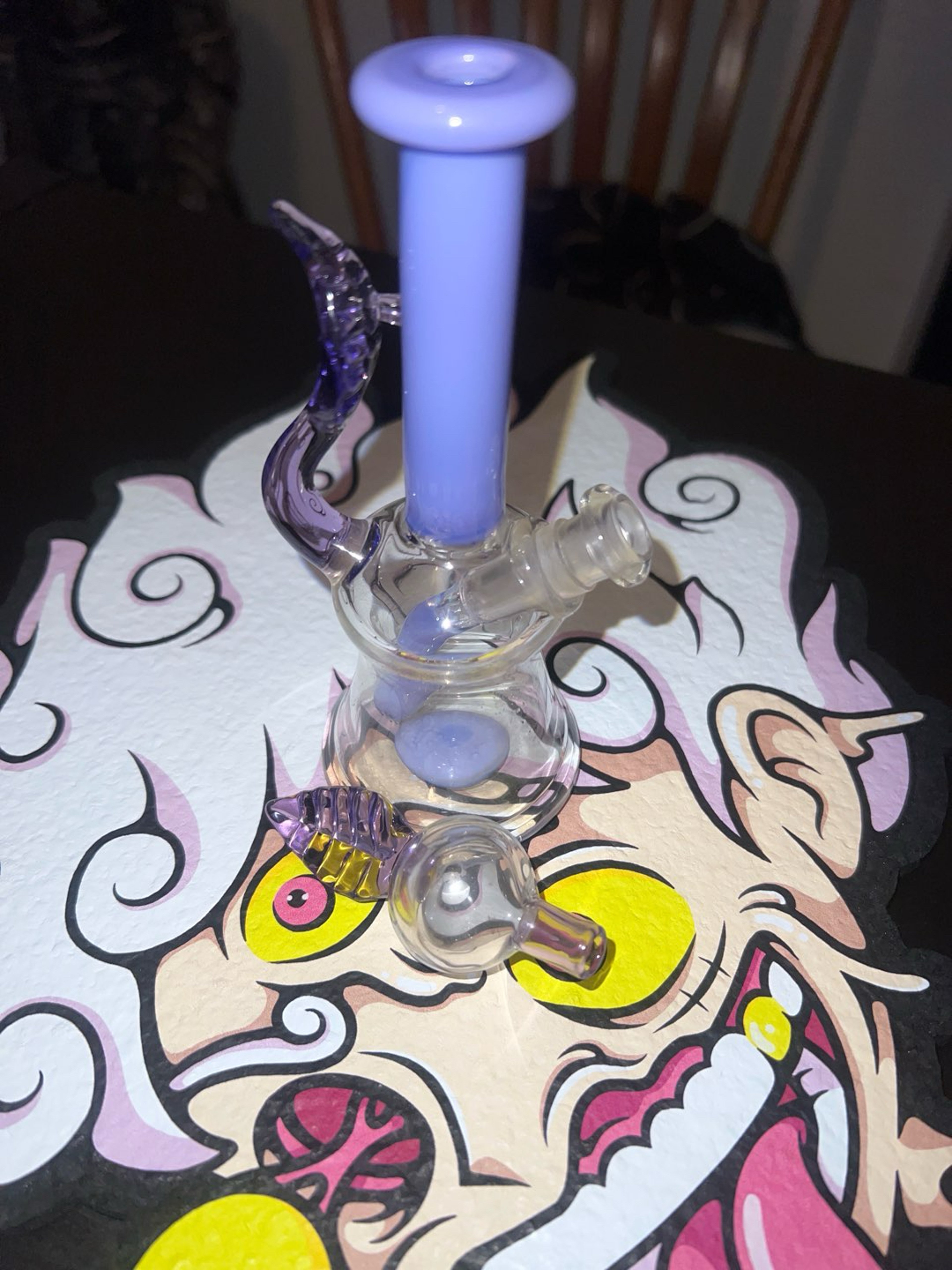 Preview pic of S Ramirez Glass rig with matching cap