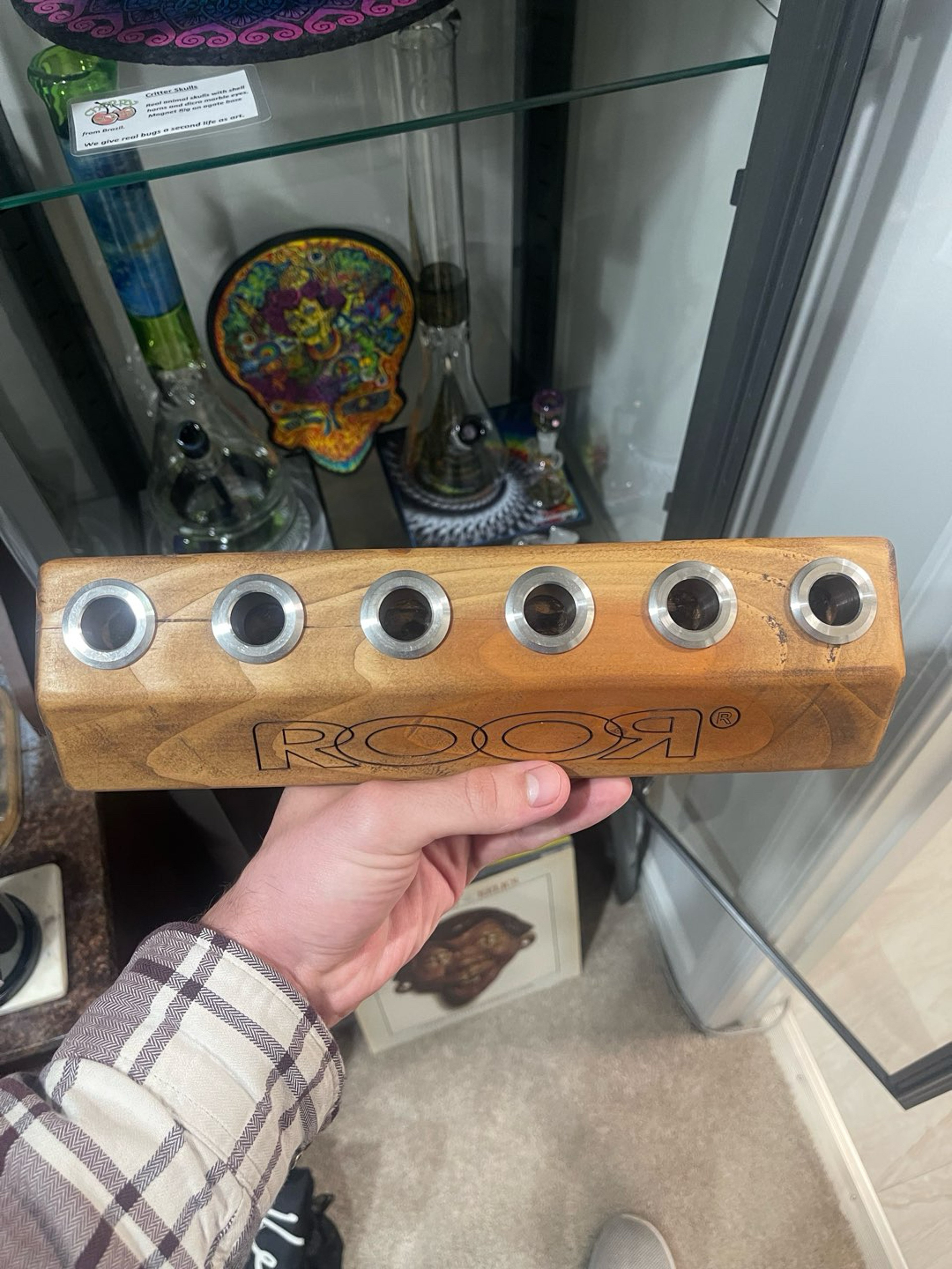 Roor Wooden 18mm Slide Display image 0