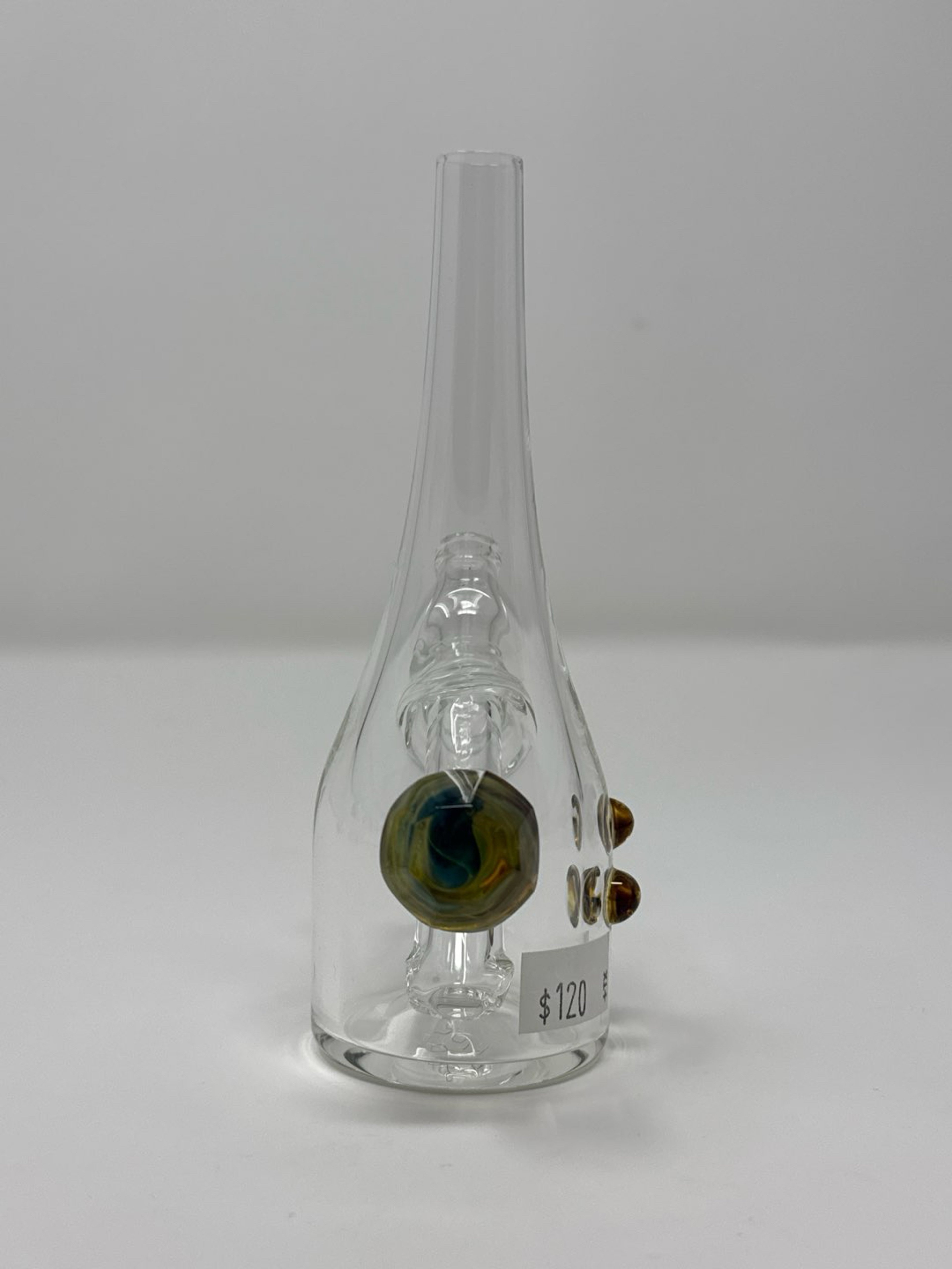 Infinite glass worked mini saki image 0