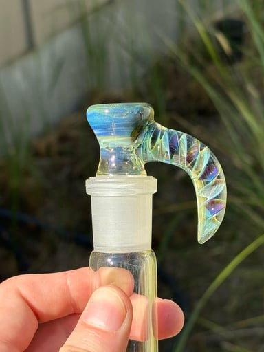 Preview pic of Mystery aventurine FA spiral horn