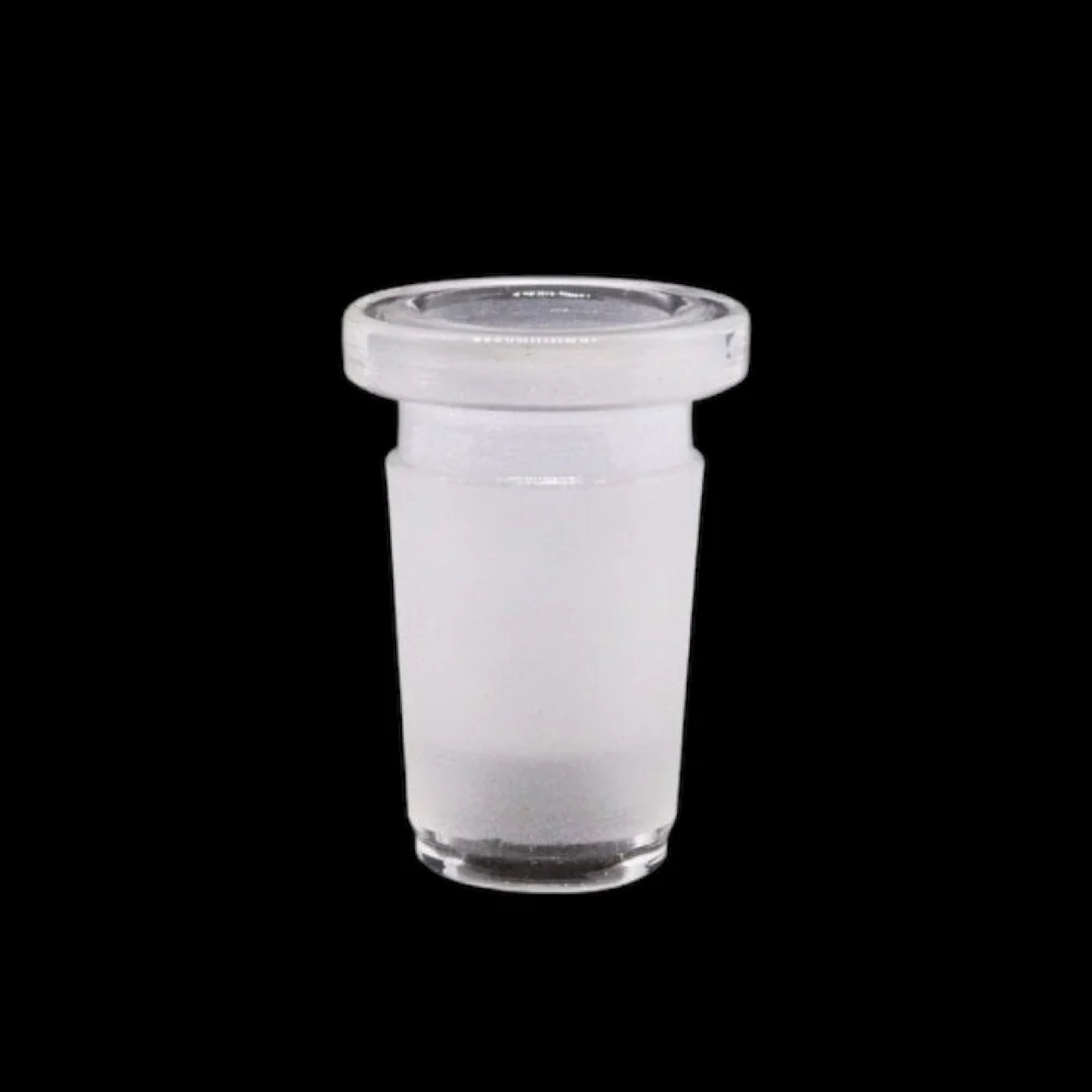 Clear Glass Adapter – 14mm Male to 10mm Female Joint Converter image 0