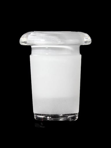 Preview pic of 18mm/14mm Male to Female Glass Adapter – Clear Joint Converter