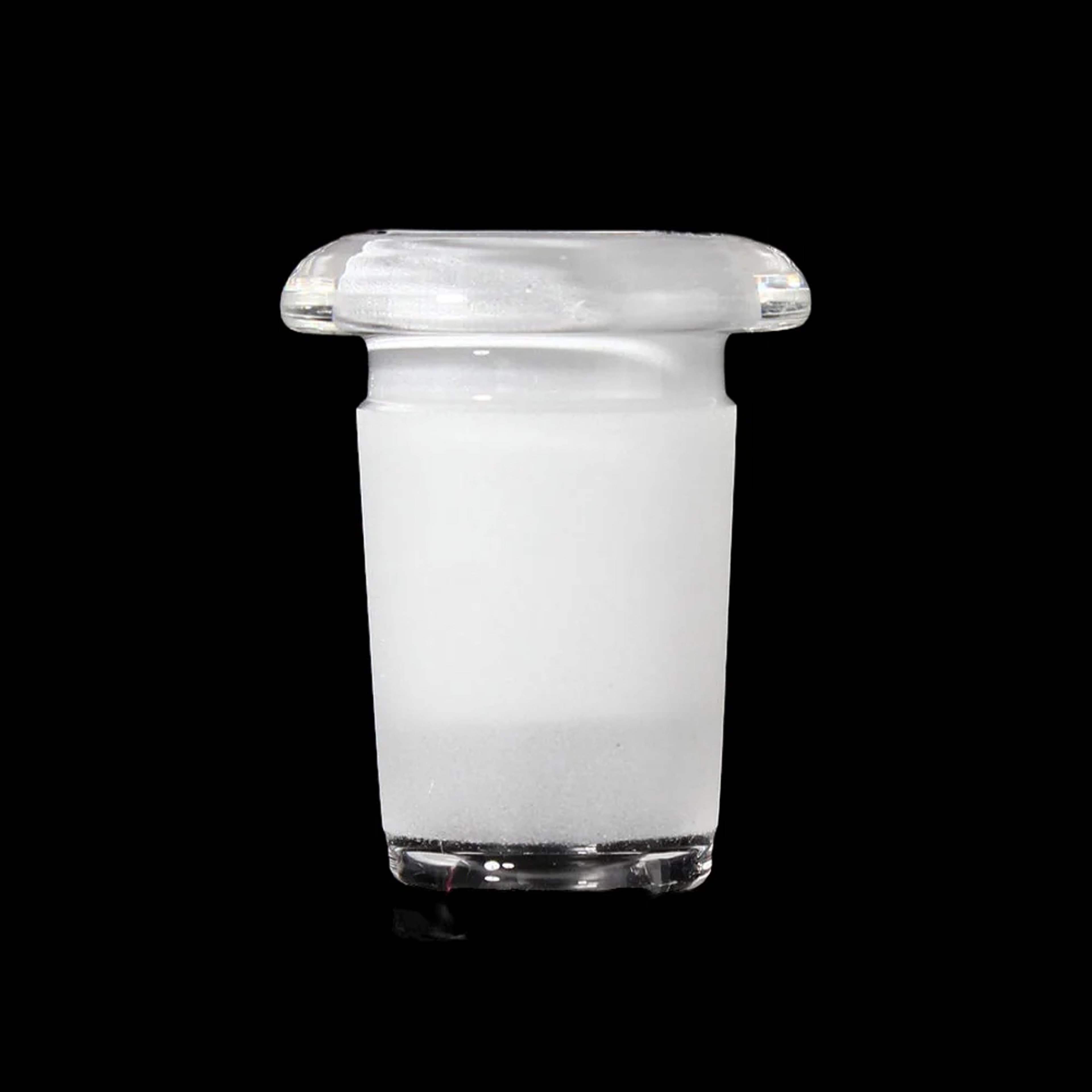 18mm/14mm Male to Female Glass Adapter – Clear Joint Converter image 0