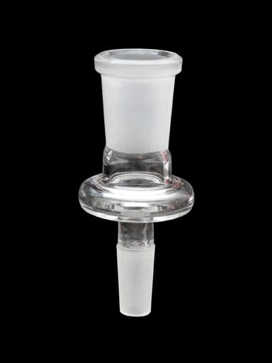 Preview pic of 10mm/14mm Male to Female Glass Adapter – Clear Joint Converter