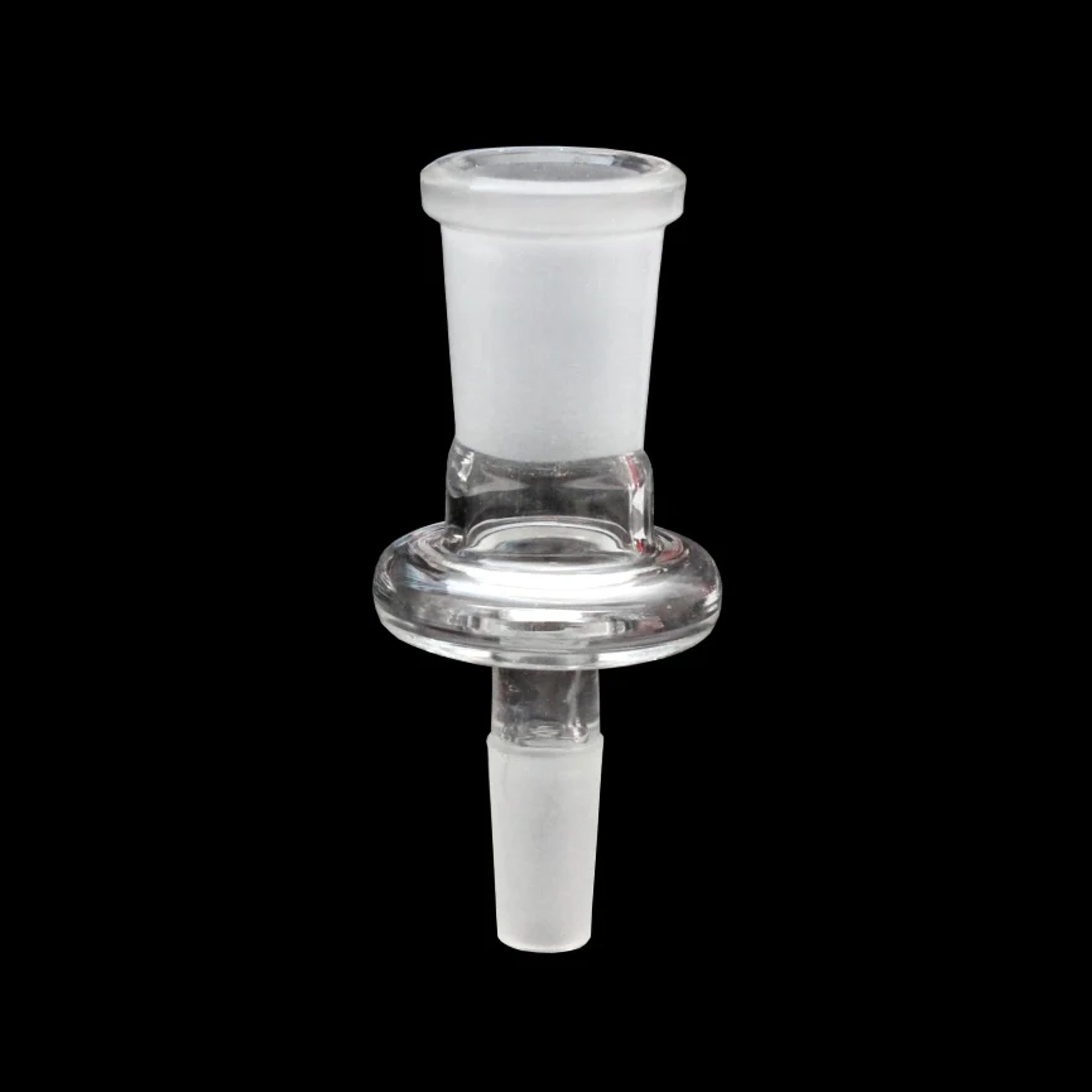 10mm/14mm Male to Female Glass Adapter – Clear Joint Converter image 0