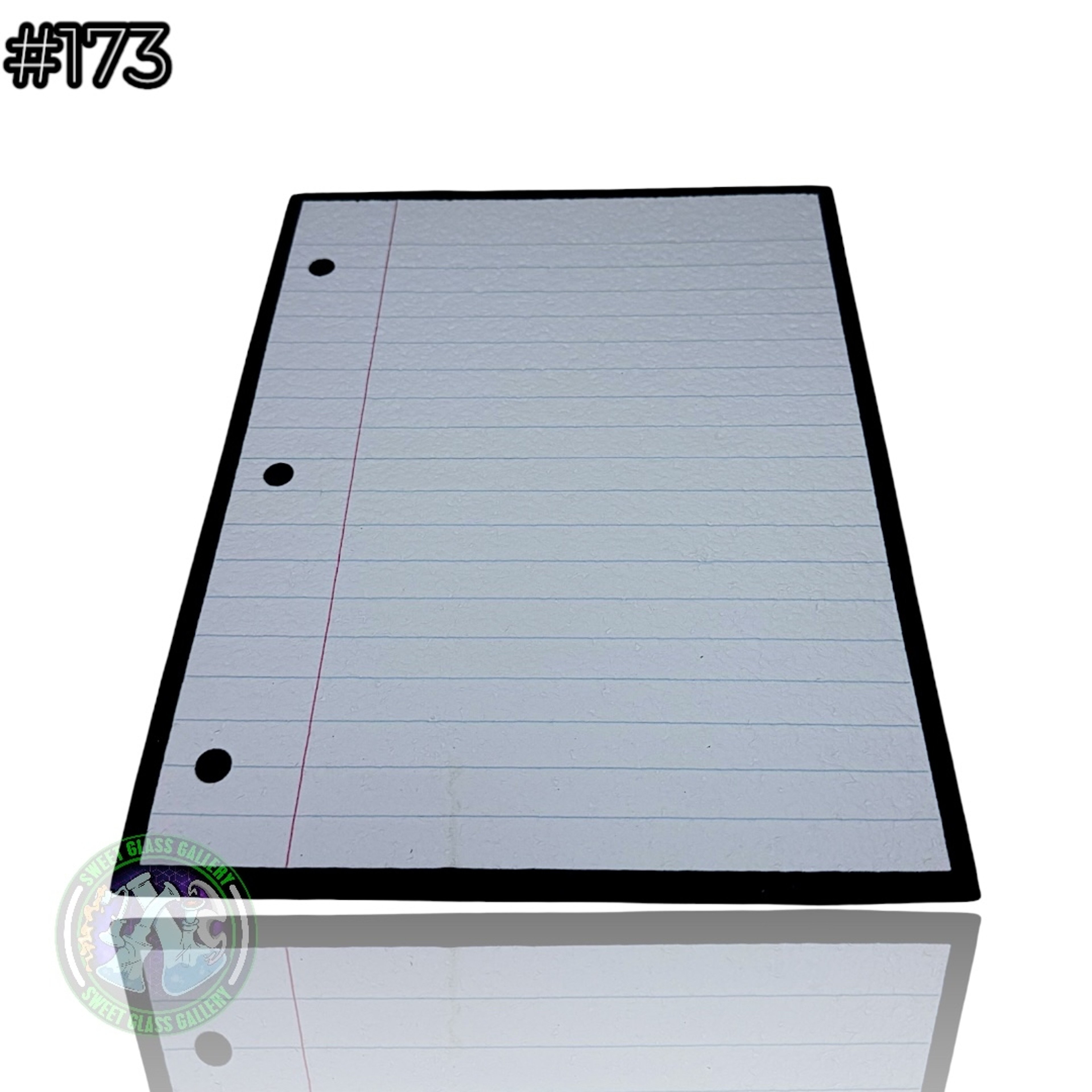 Preview pic of Moodmats - Dab Mat #173 - Sherbet (Lined Paper)