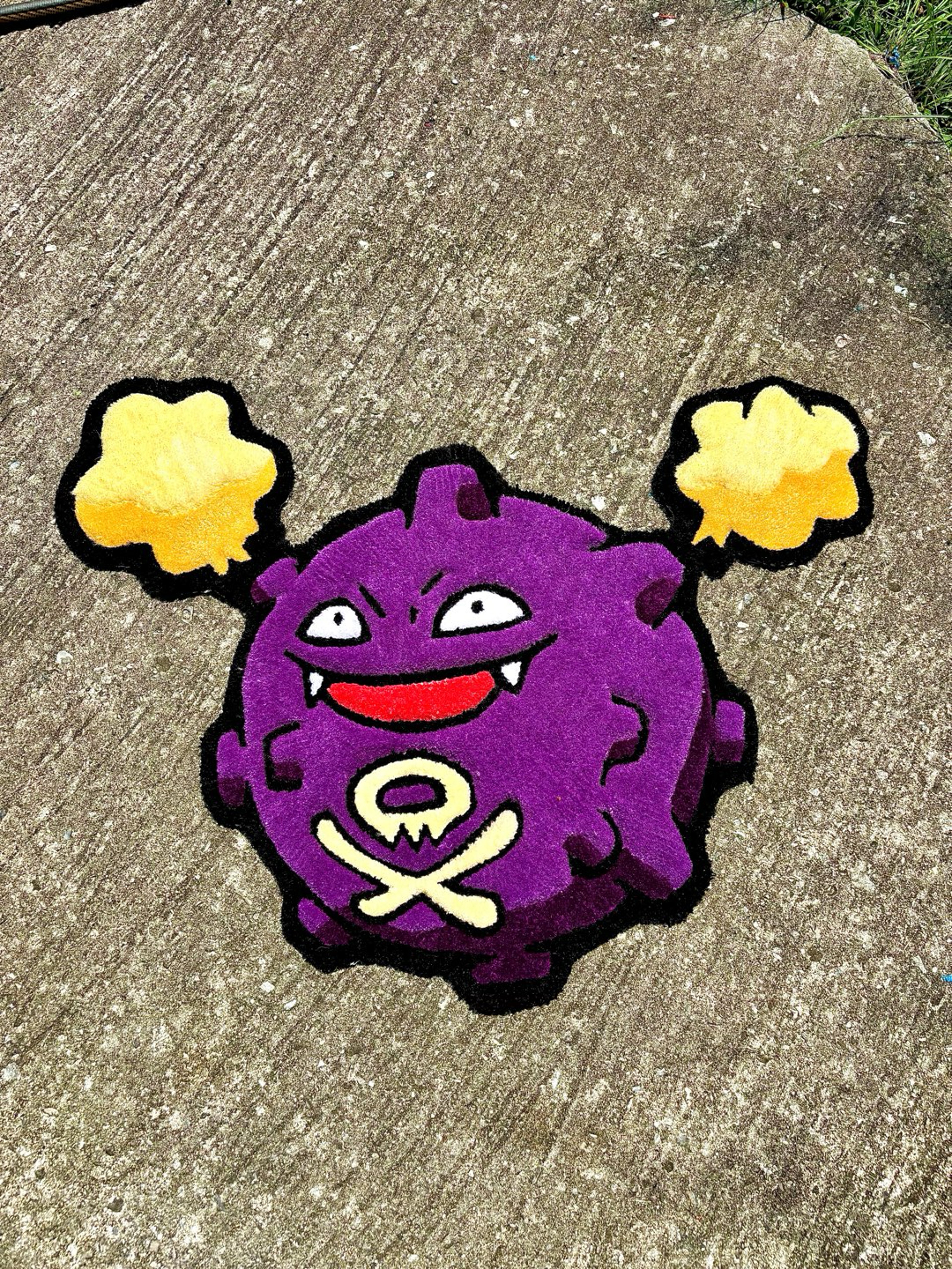 Koffing! (POKEMON) custom rug!!! image 0