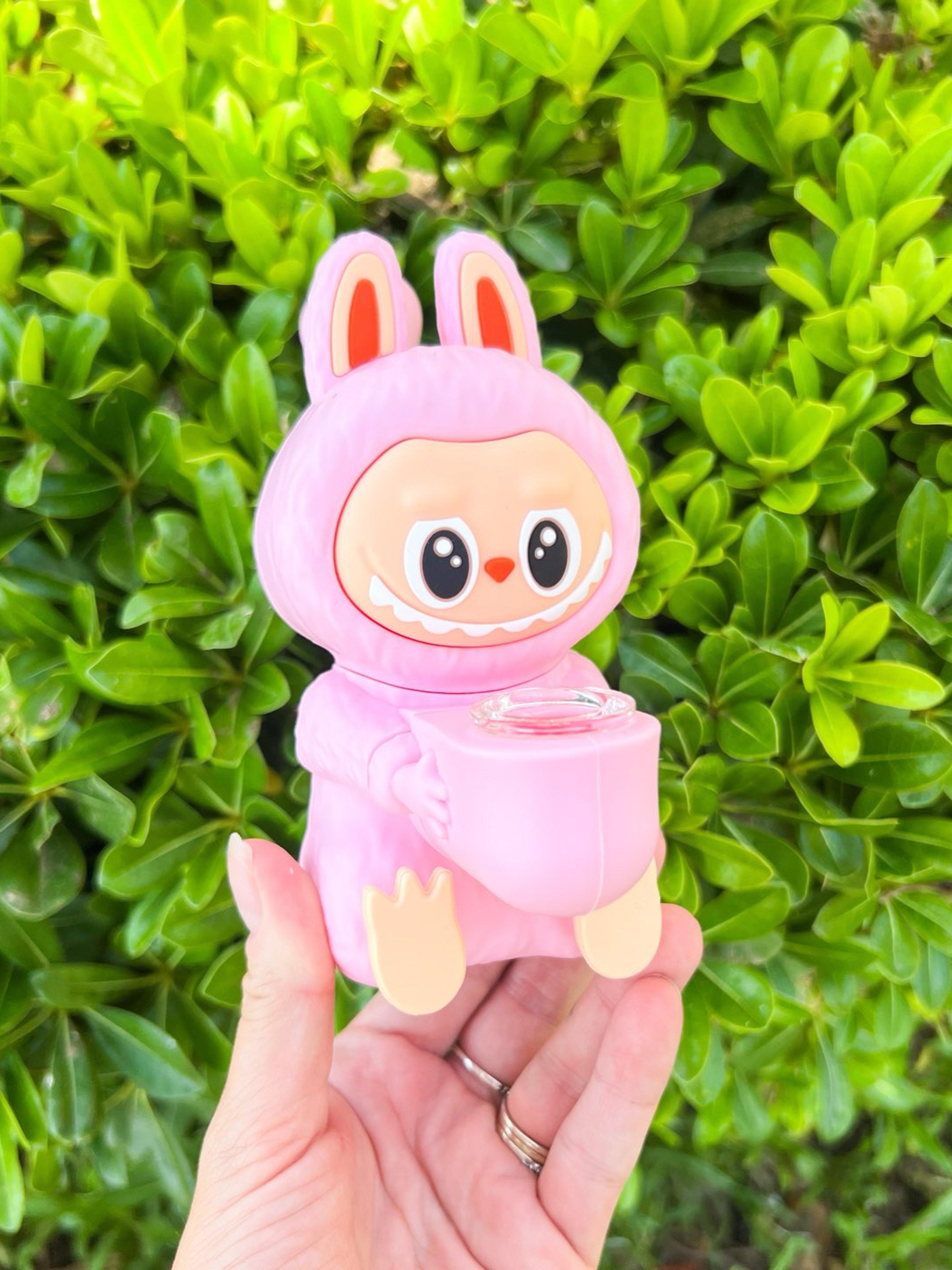 Preview pic of Pink Monster Silicone Bong