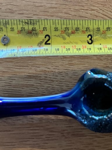 Preview pic of Hand Blown Mini Glass Spoon
