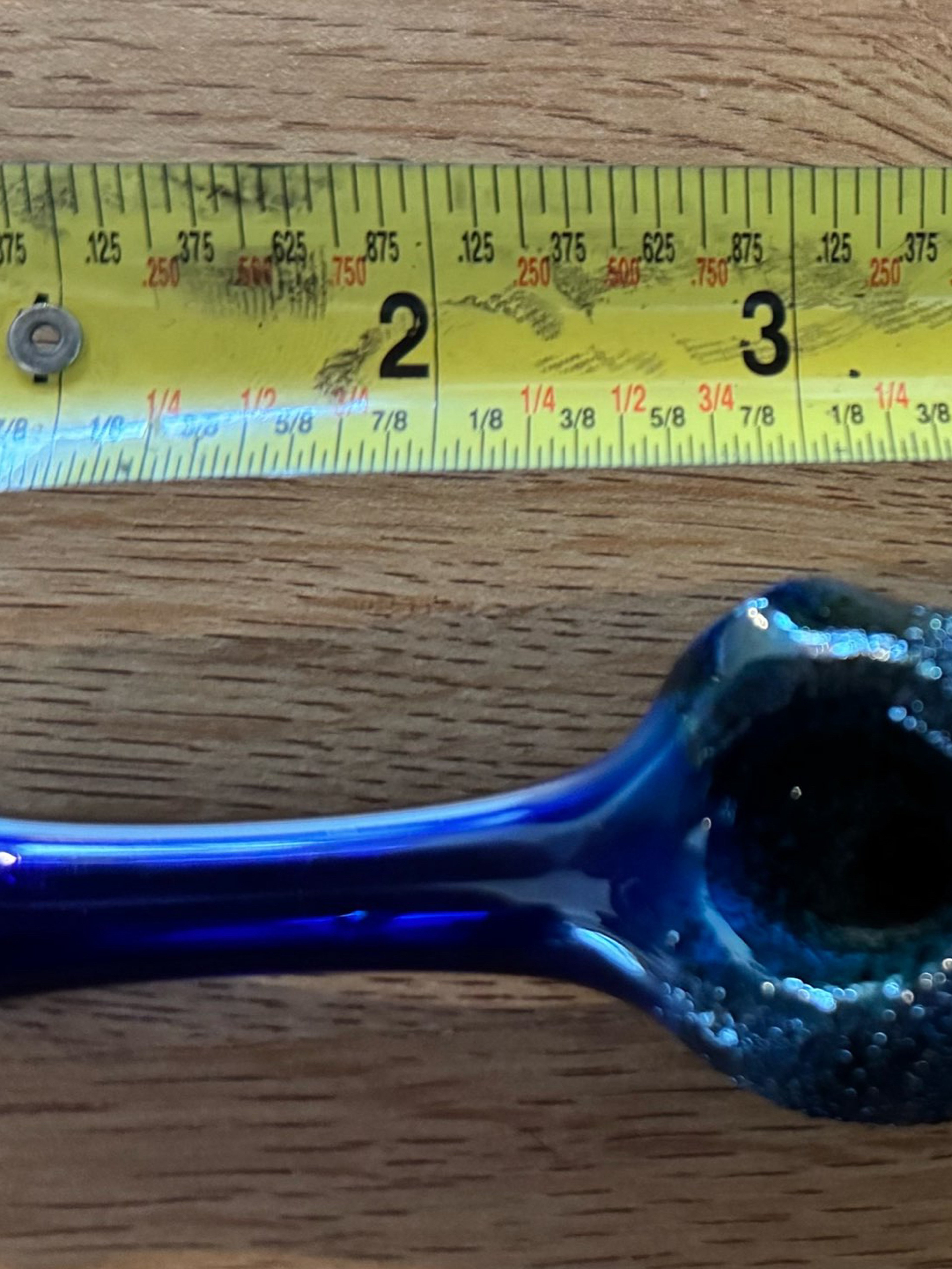 Preview pic of Hand Blown Mini Glass Spoon