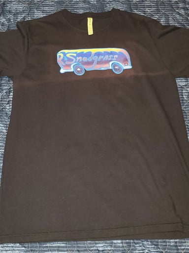 Preview pic of Bob Snodgrass Bus "Test Crew" T-Shirt size Large