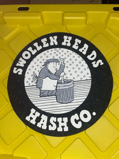 Preview pic of Swollen heads hash co 12in mood mat
