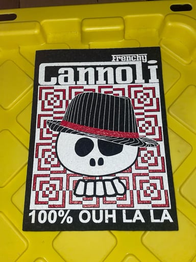 Preview pic of Frenchy Cannoli mood mat 11 x 8in