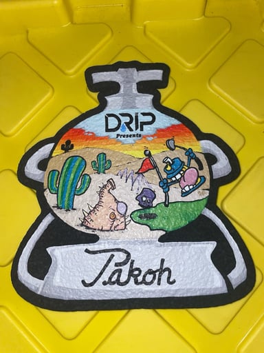 Preview pic of Drip x Pakoh 8in mood mat
