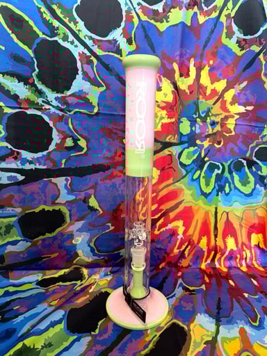 Preview pic of ROOR 18” Pink and Green Straight Tube