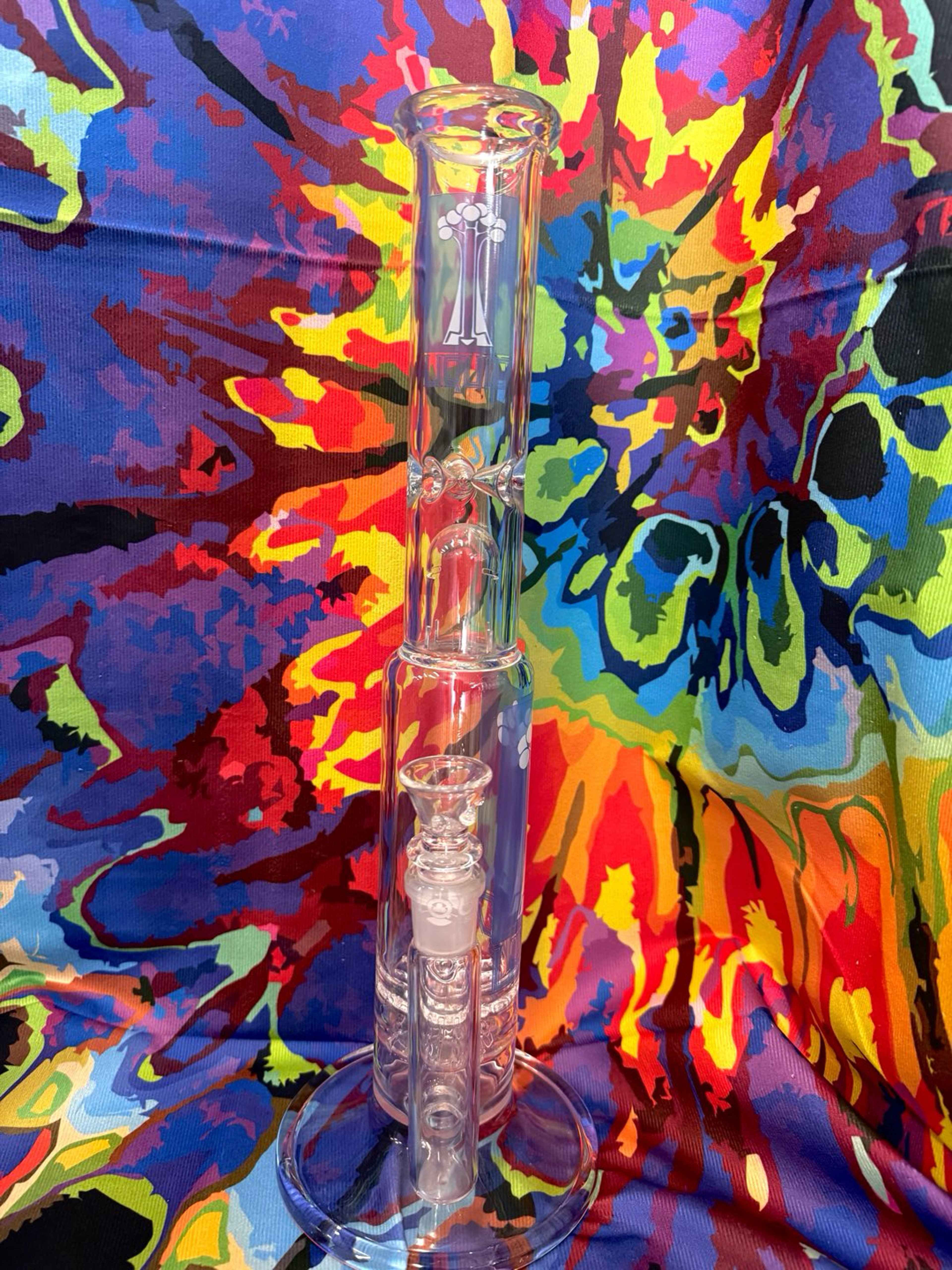 Preview pic of Liquid Sci Glass 16” Double Grid Disc