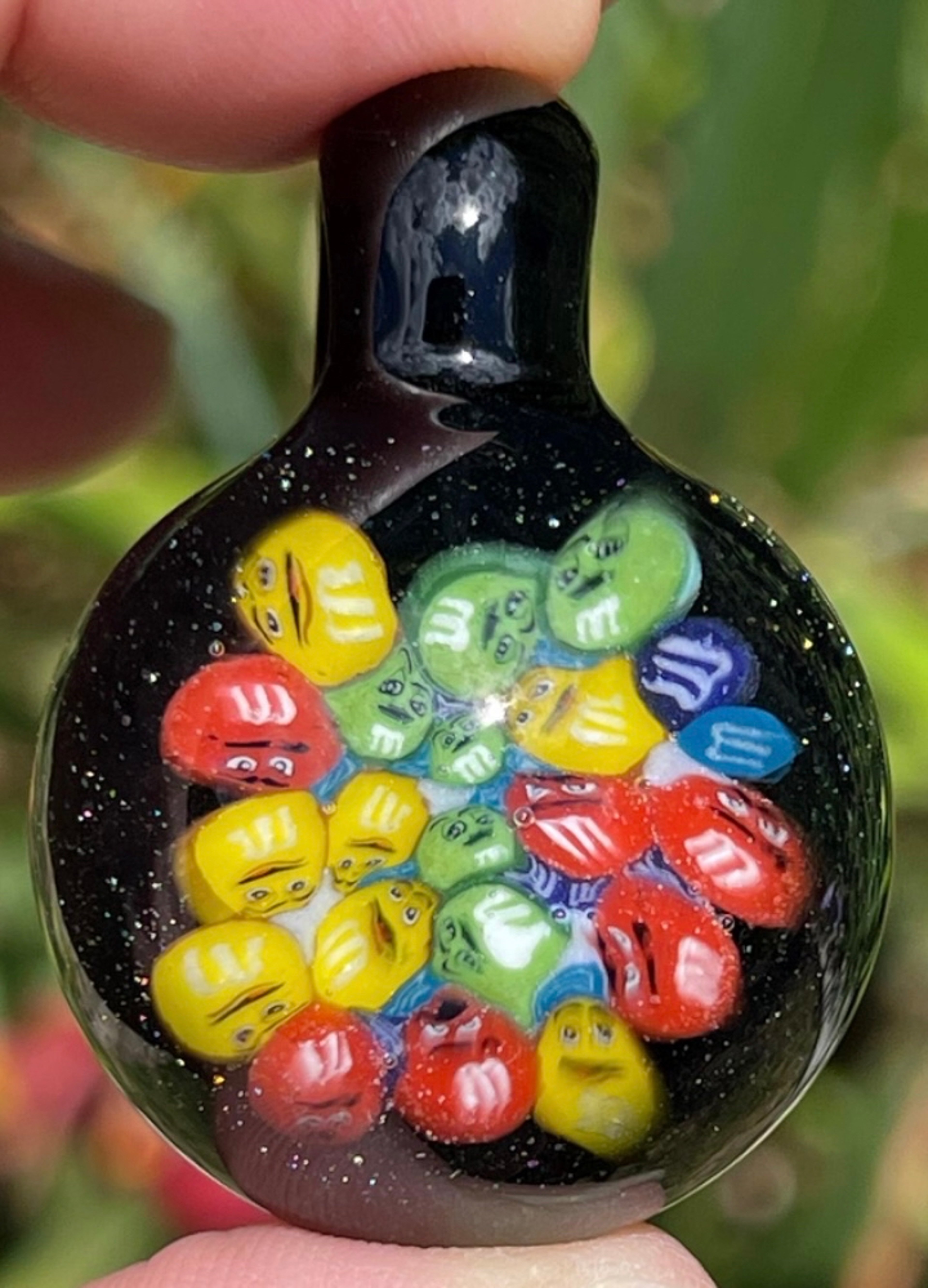 Preview pic of OOAK M&M pendant