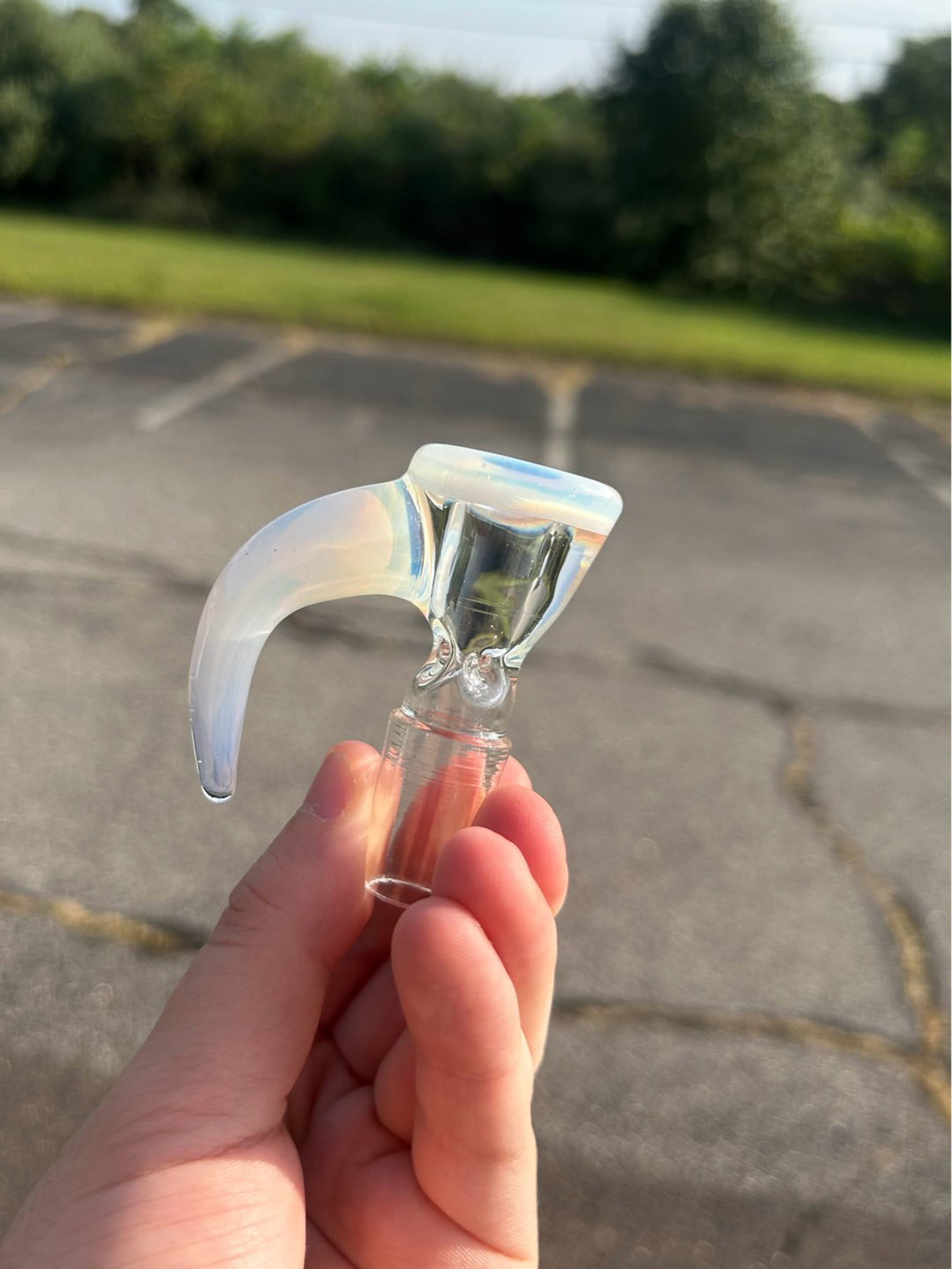 Preview pic of 18/3 Fluid Glass Ghost Pinch Slide