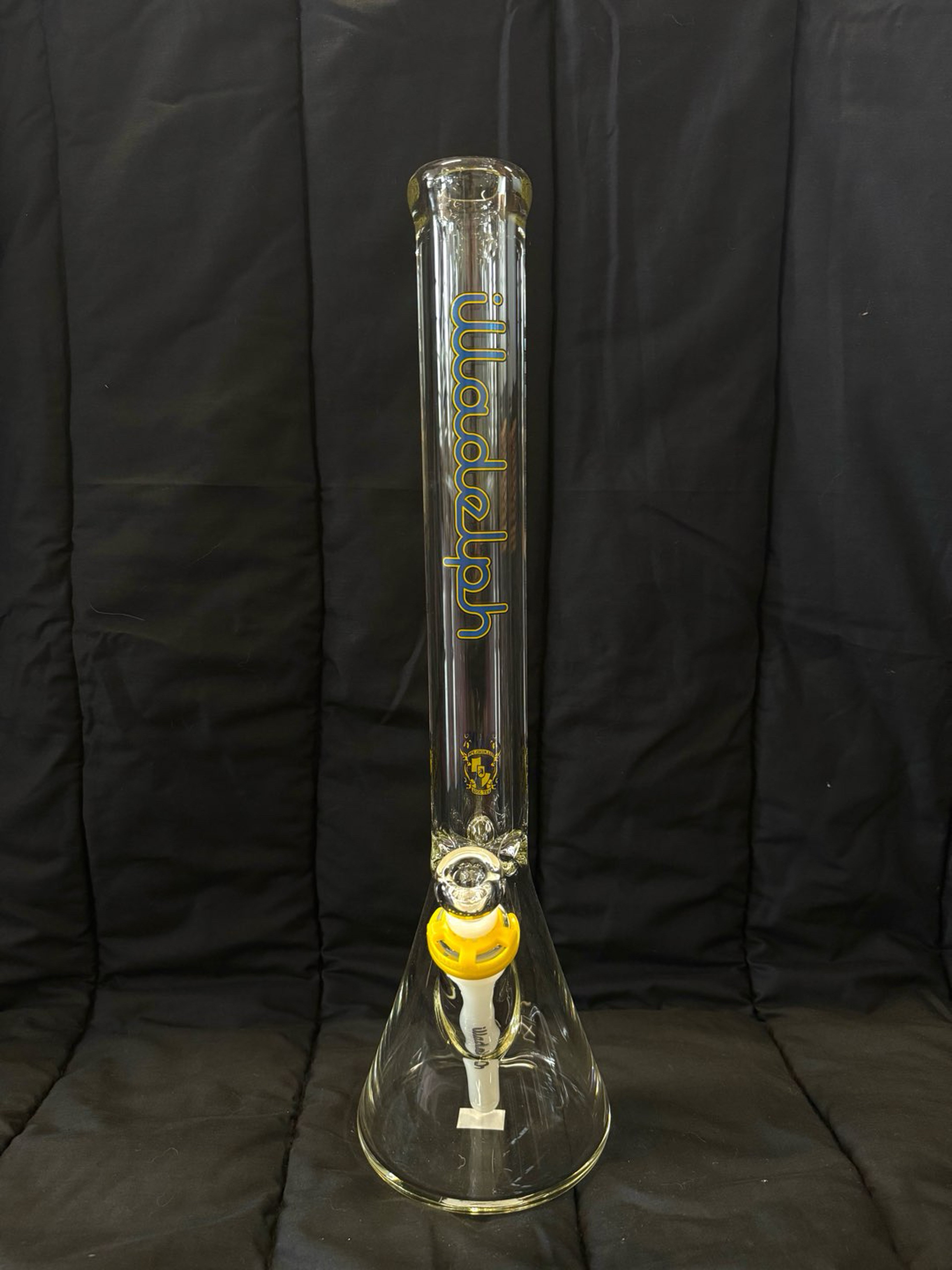Preview pic of Illadelph 9mm Blue/yellow Beaker 19”