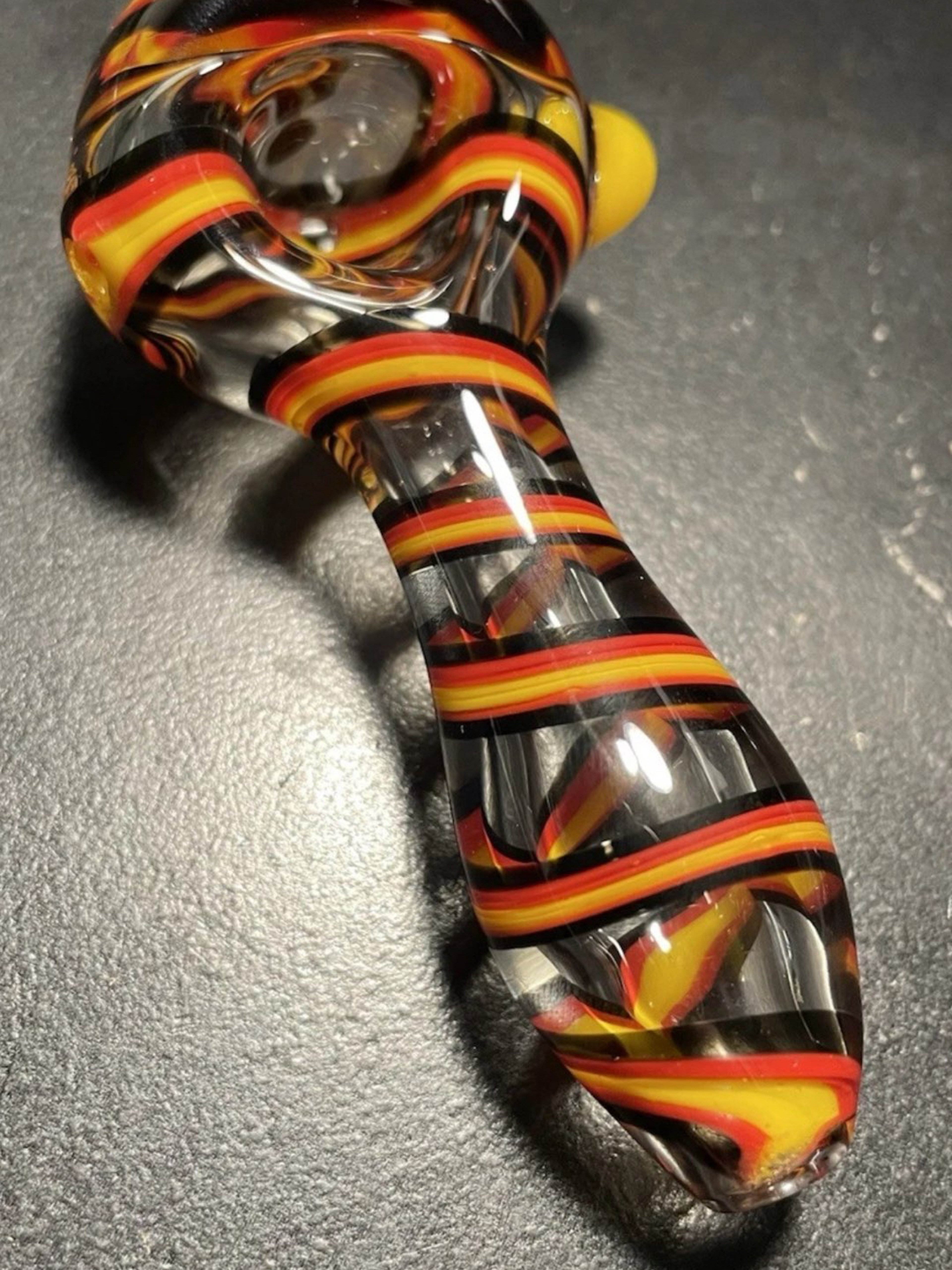 Preview pic of 4” Inch Heady Swirly Spoon Pipe