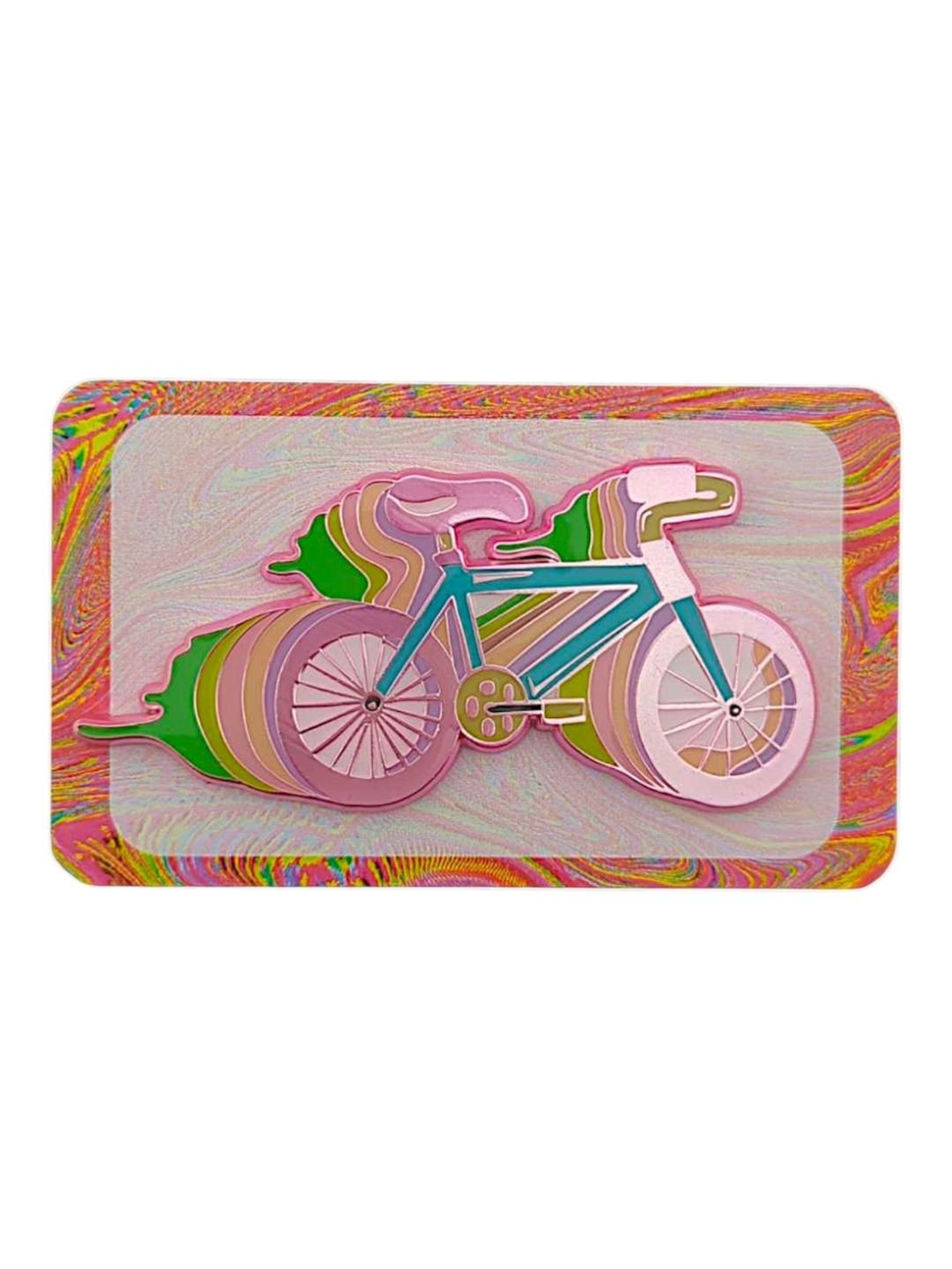 Preview pic of Aaron Brooks x Ground Score "Bike Day" Magnet - LE 25