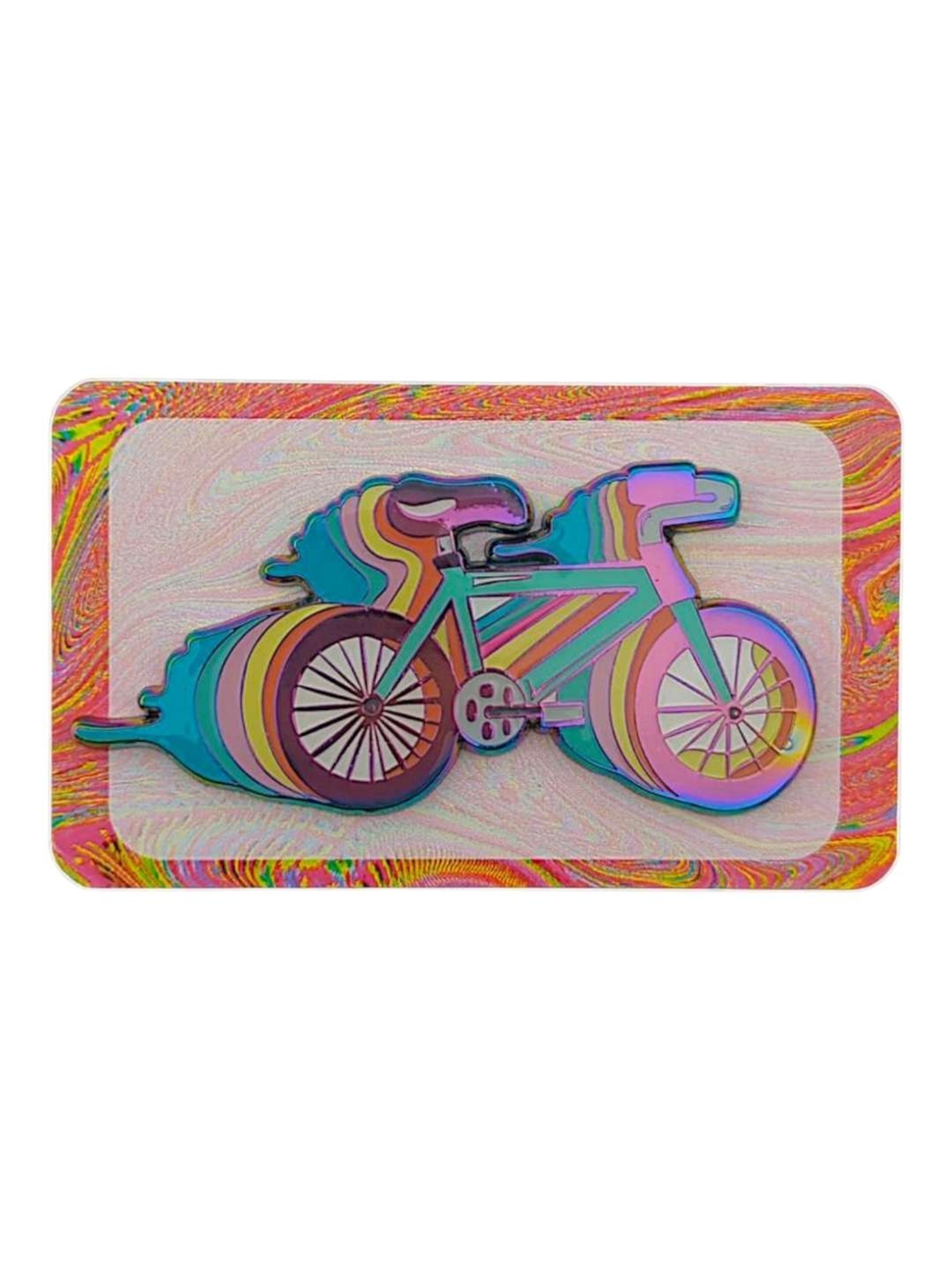Preview pic of Aaron Brooks x Ground Score "Bike Day" Magnet - LE 25