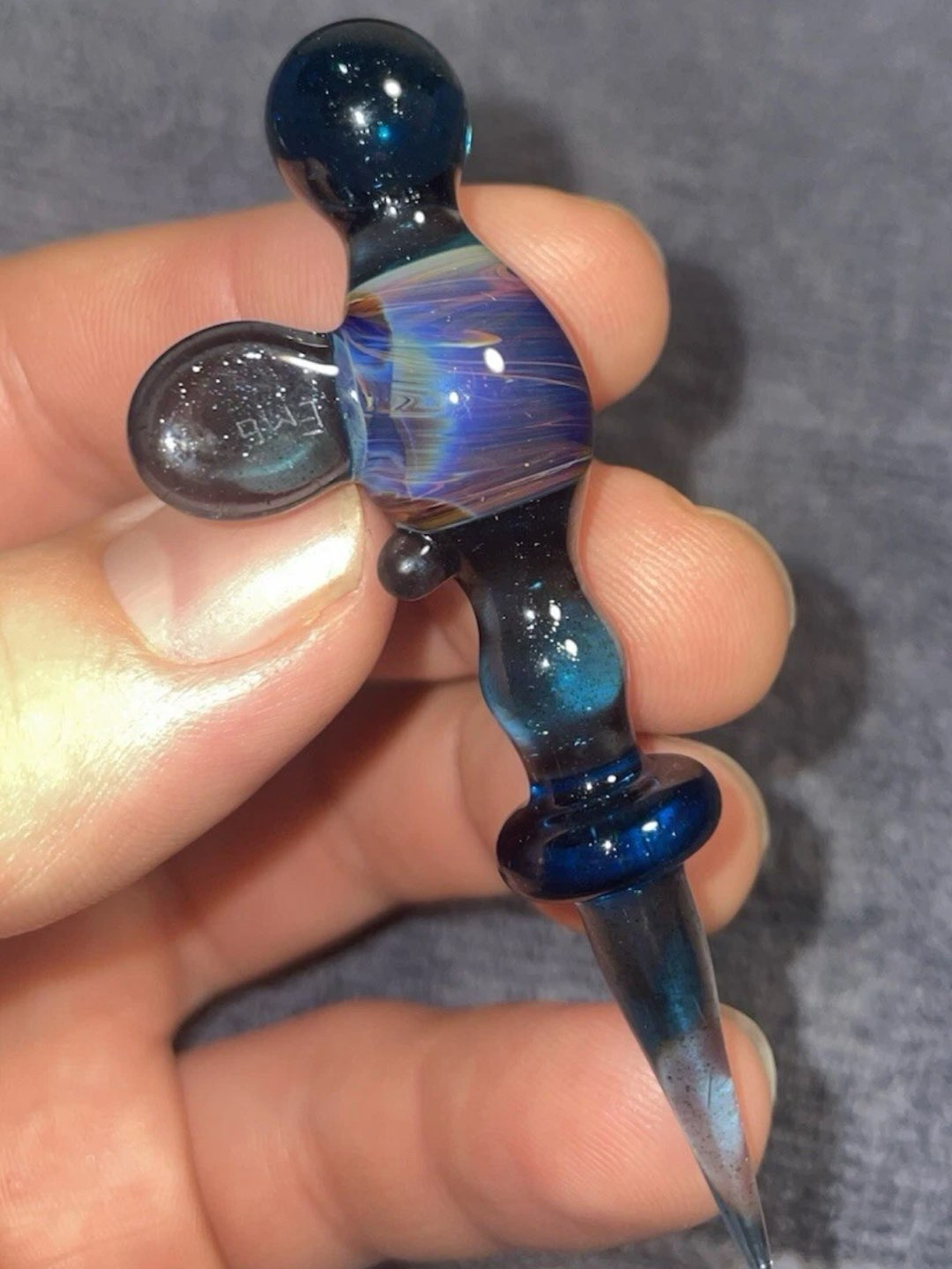 Preview pic of 3” Glass Raygun (ElvishMysticGlass)