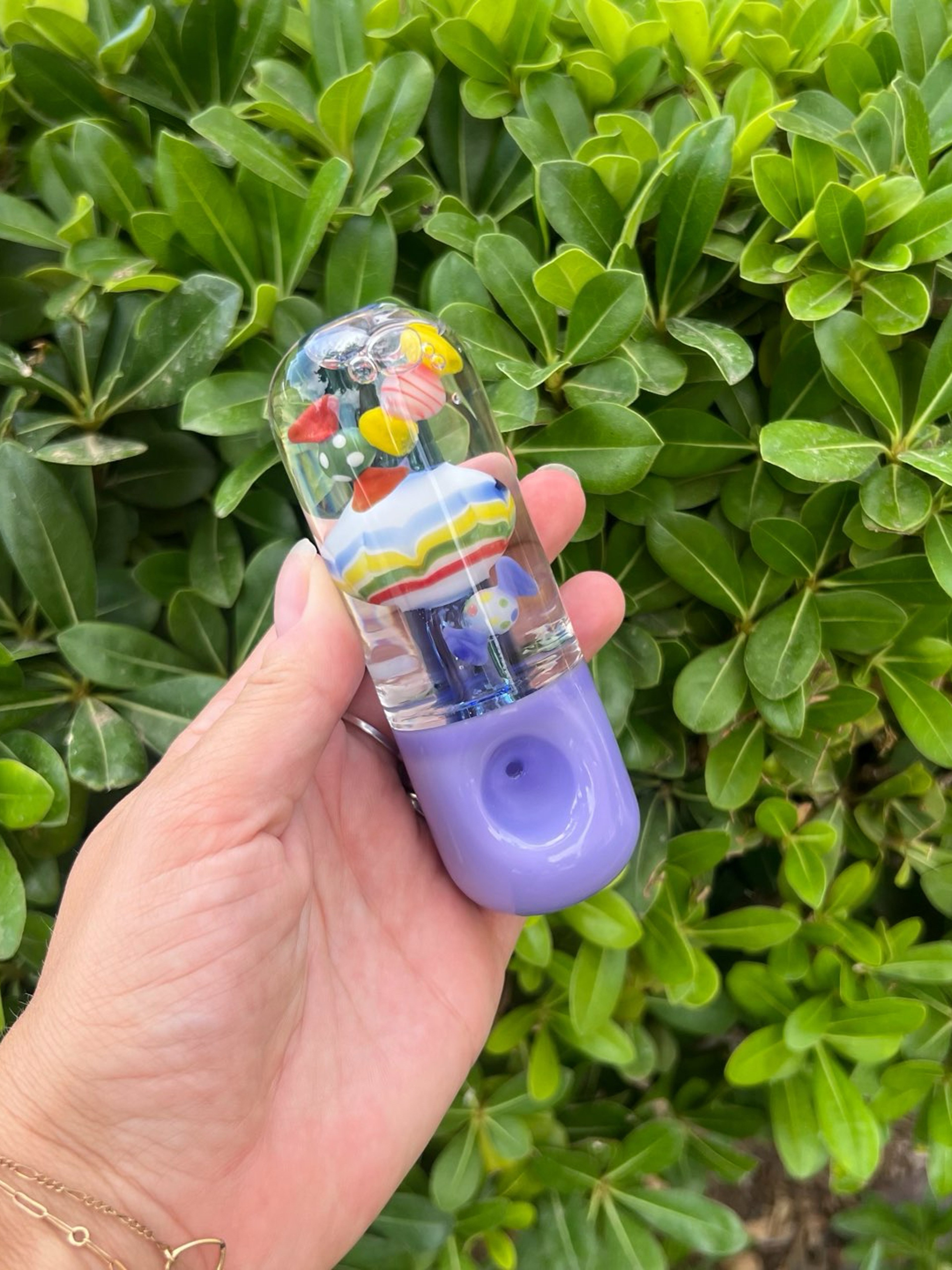Preview pic of Glycerin Candy Glass Hand Pipe