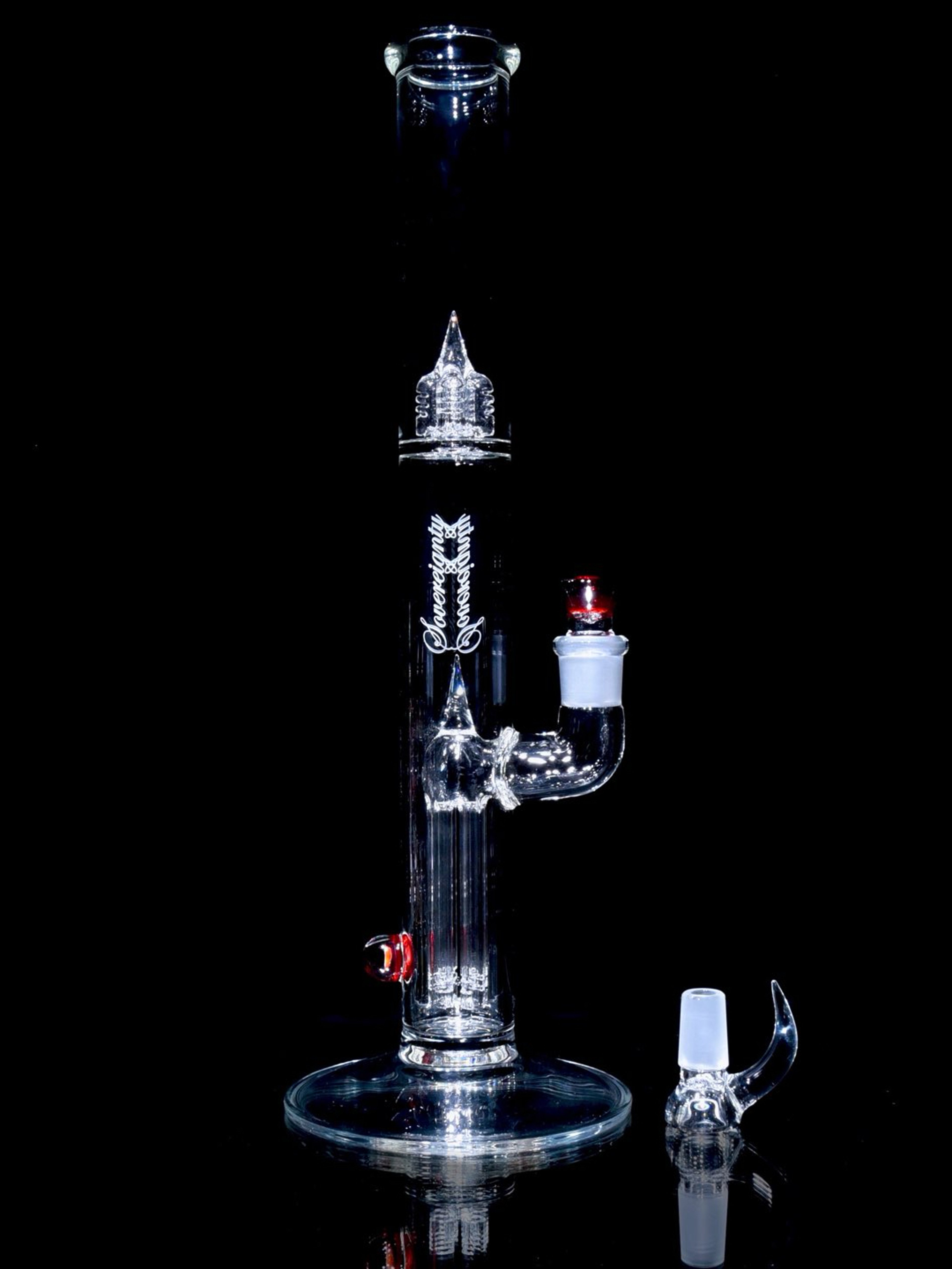 Preview pic of Sovereignty - 44mm Fixed 4 Straight Tube w/ KJH Millie & Matching Fruit Basket Slide - 18mm Male