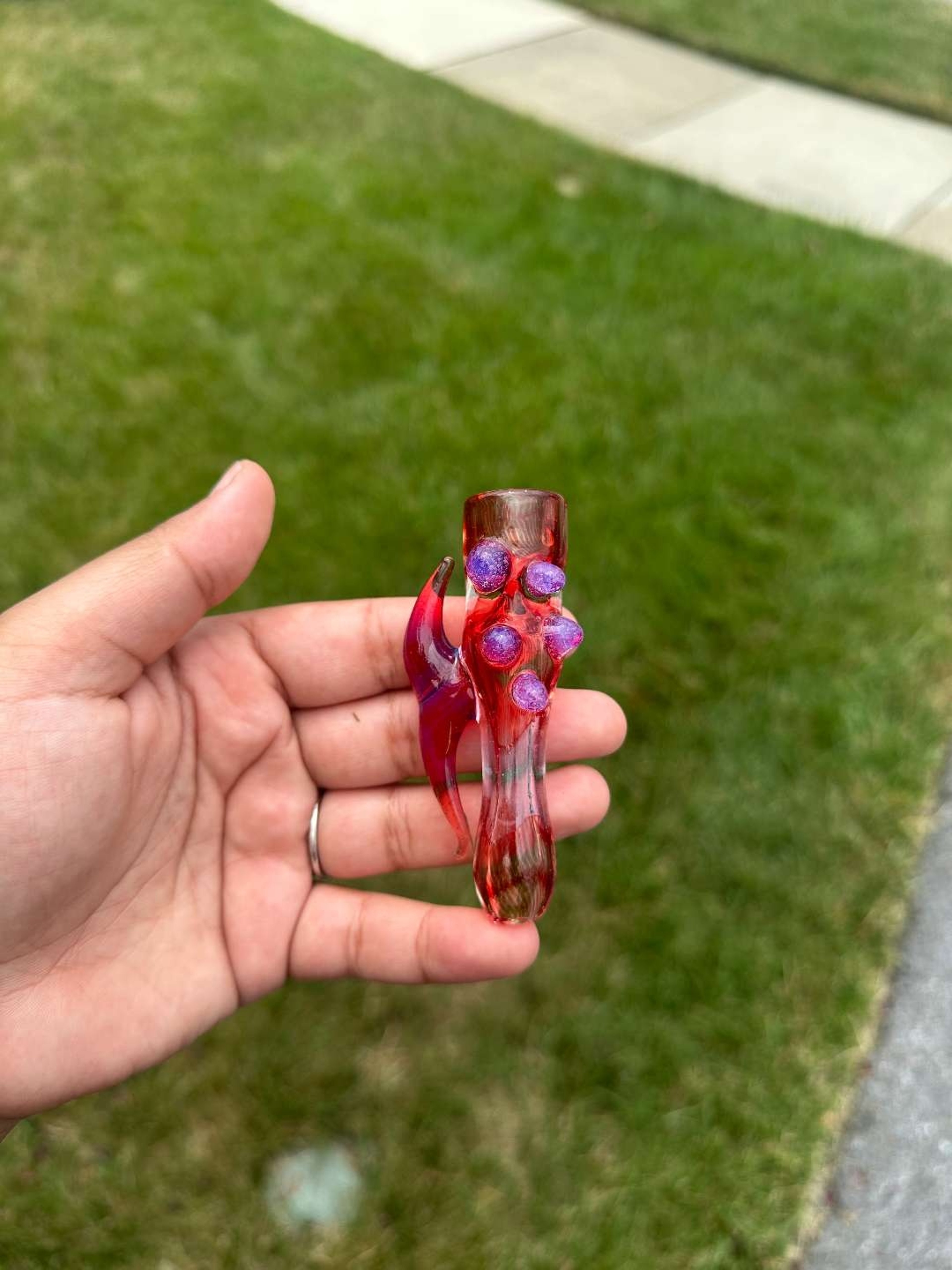 Preview pic of Red/Purple Chillum
