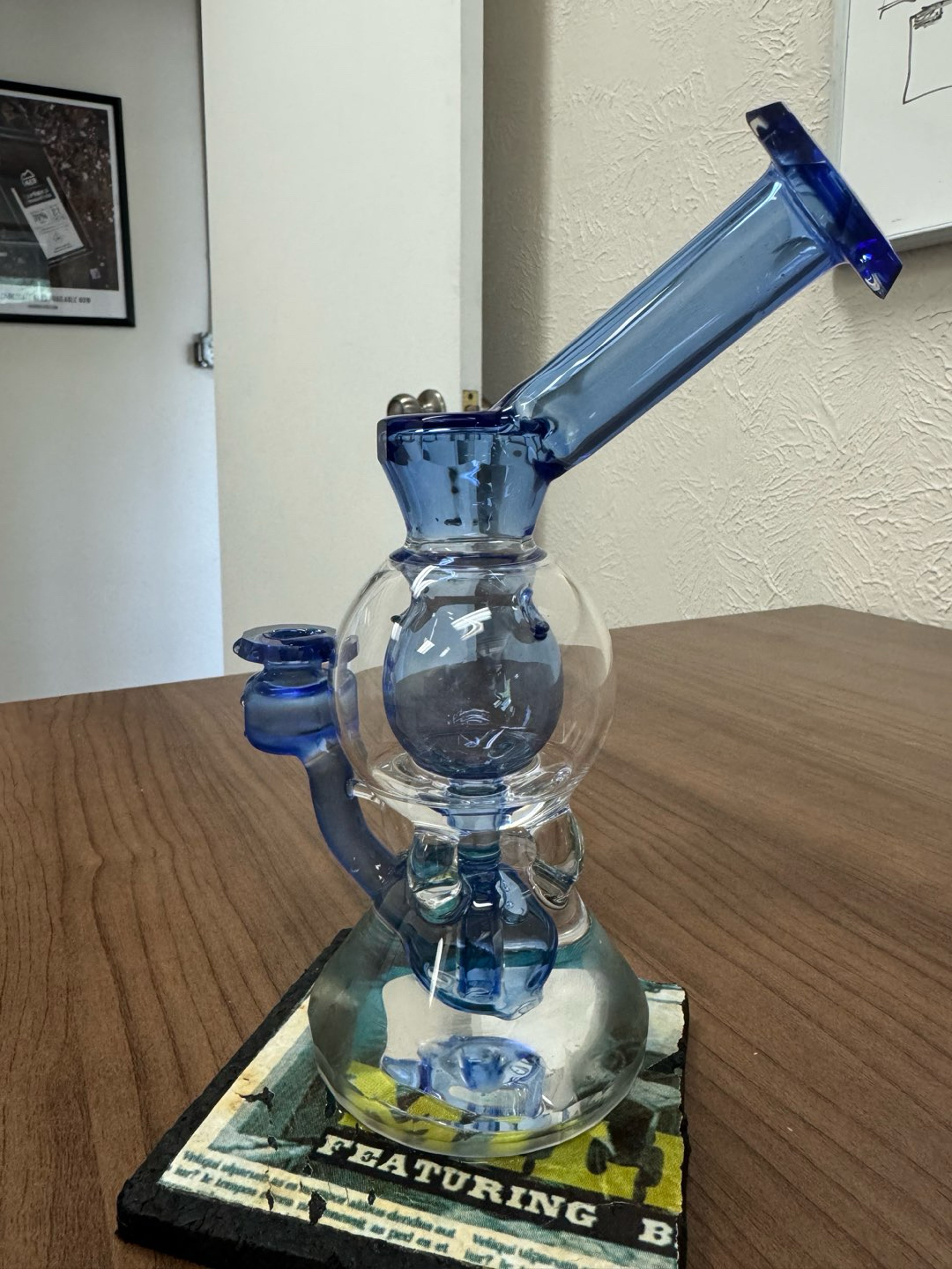 Preview pic of Glassmeltsmikah Fully Faceted Cobalt Shorty