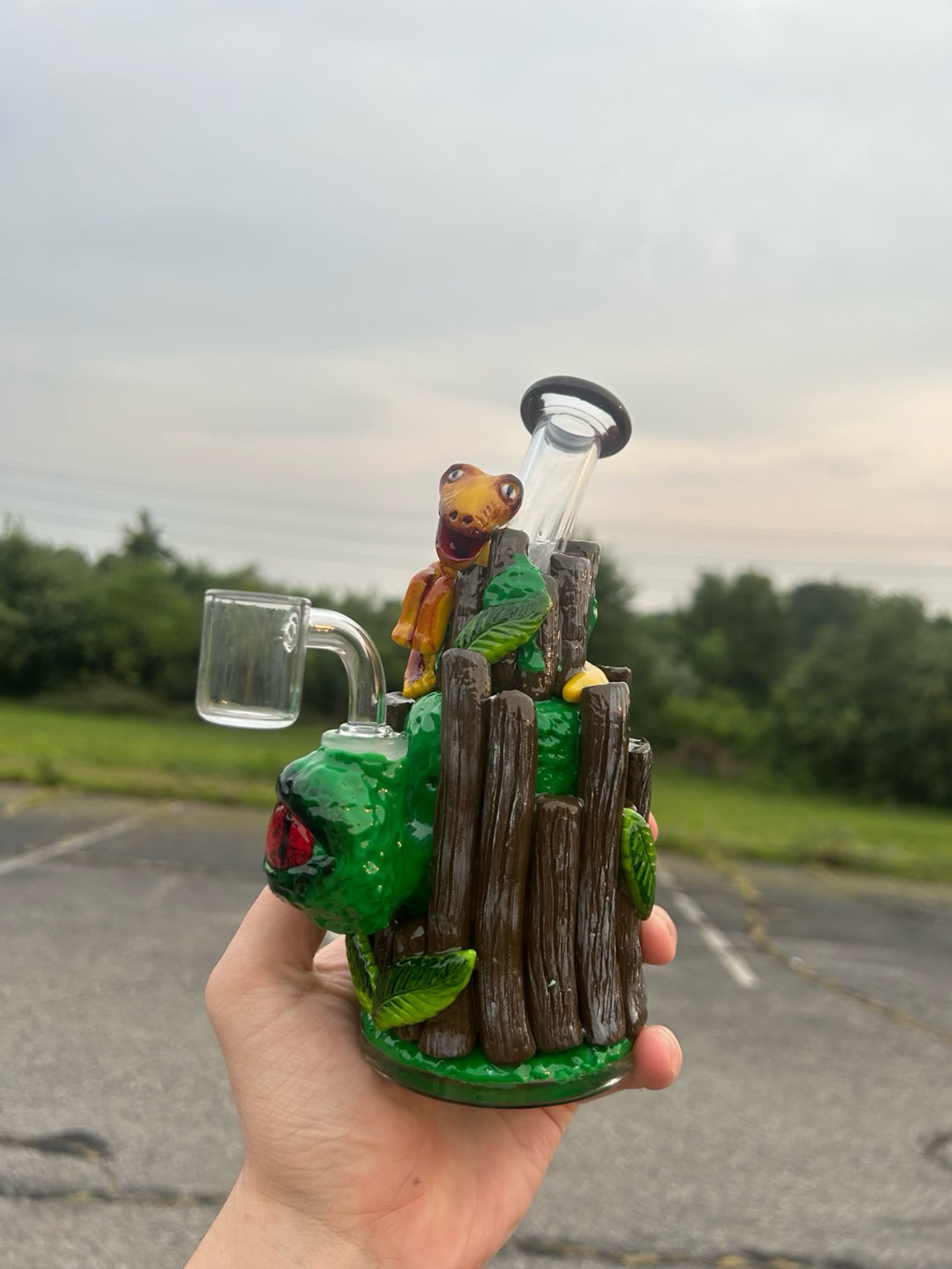 DINOSAUR TREEHOUSE 3D DAB RIG image 0