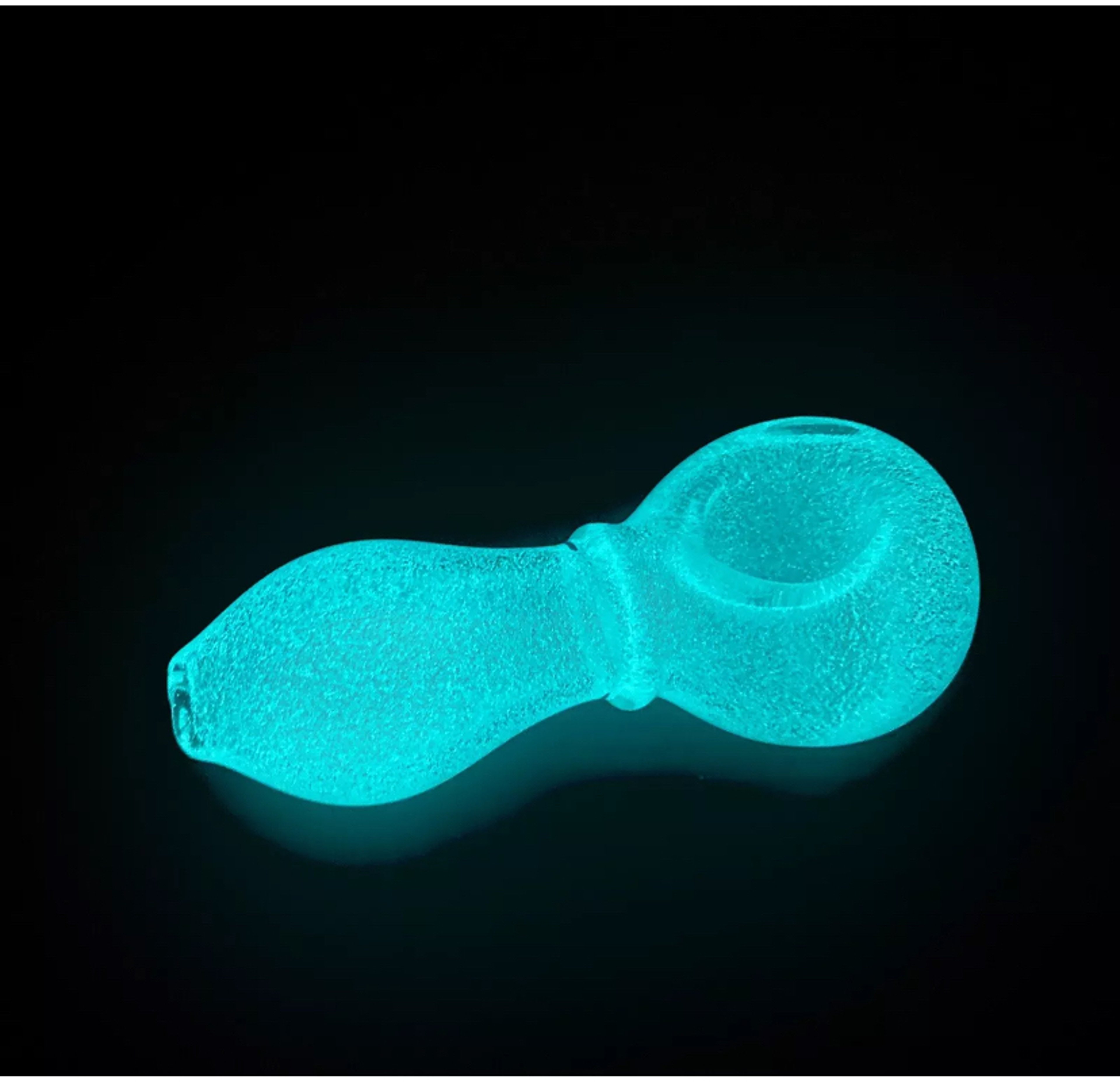 Glow in the Dark Glass Pipe image 0
