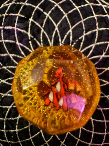 Preview pic of Mr Facet and Keys glass Marble