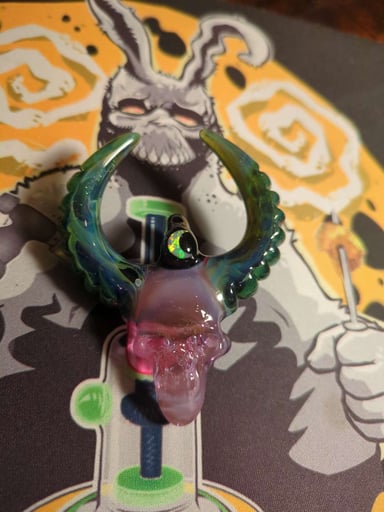 Preview pic of K Berg Horner Skull