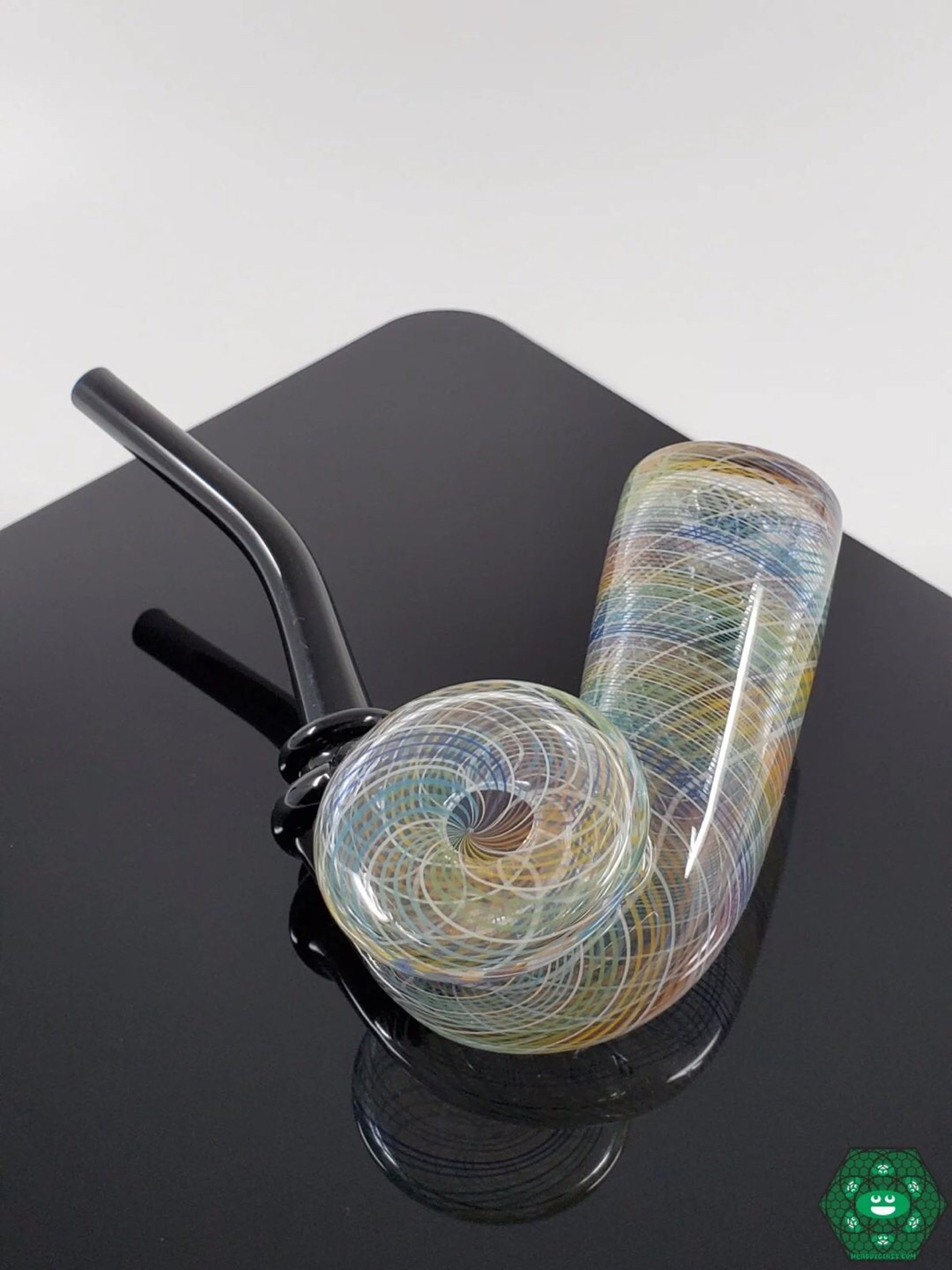 Bigfoot x Rambler Sherlock Pipe - Handcrafted Glass Art image 0